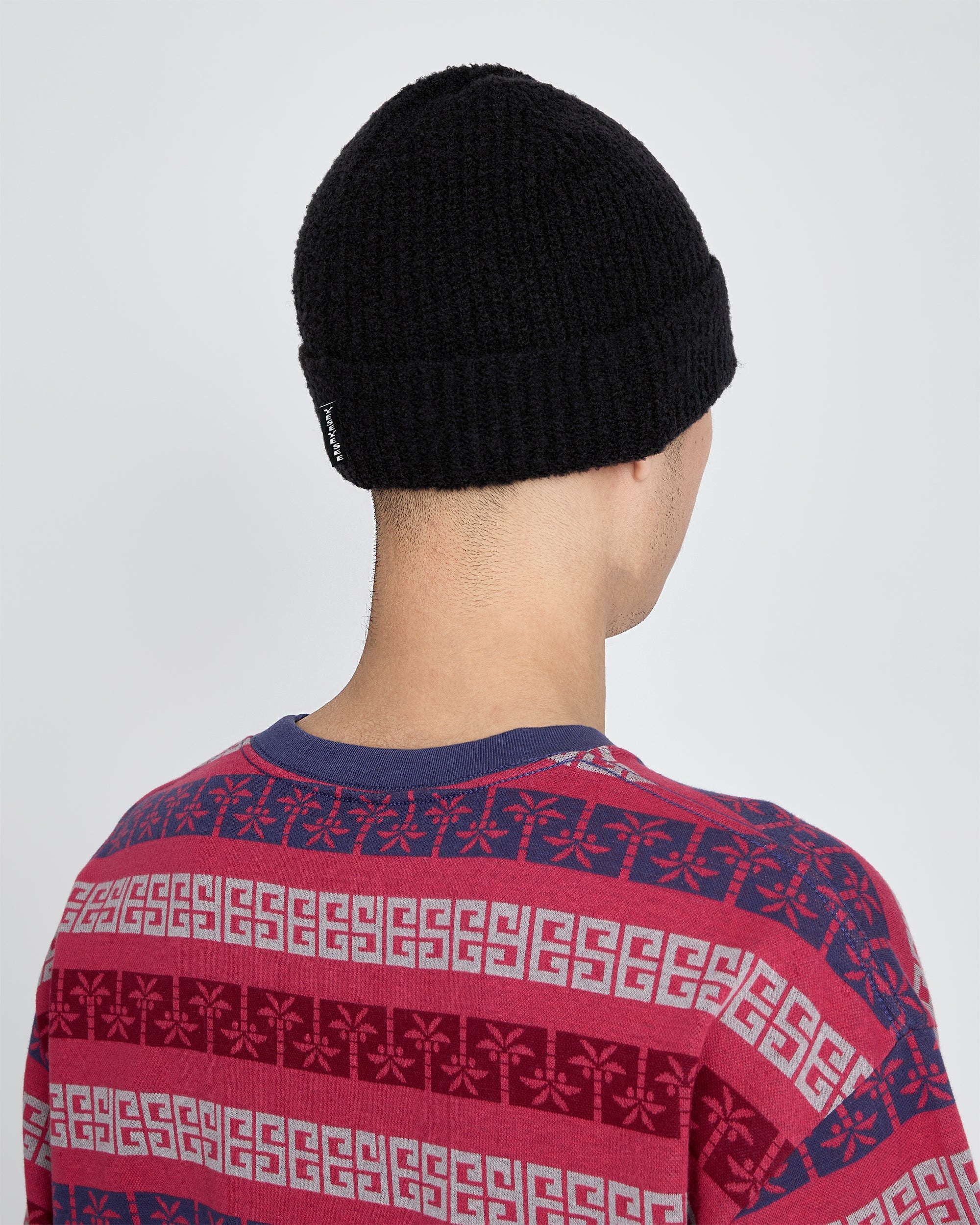 yeseyesee - Fuzzy Beanie (Black) product image 6 | TRAB K-Fashion Australia