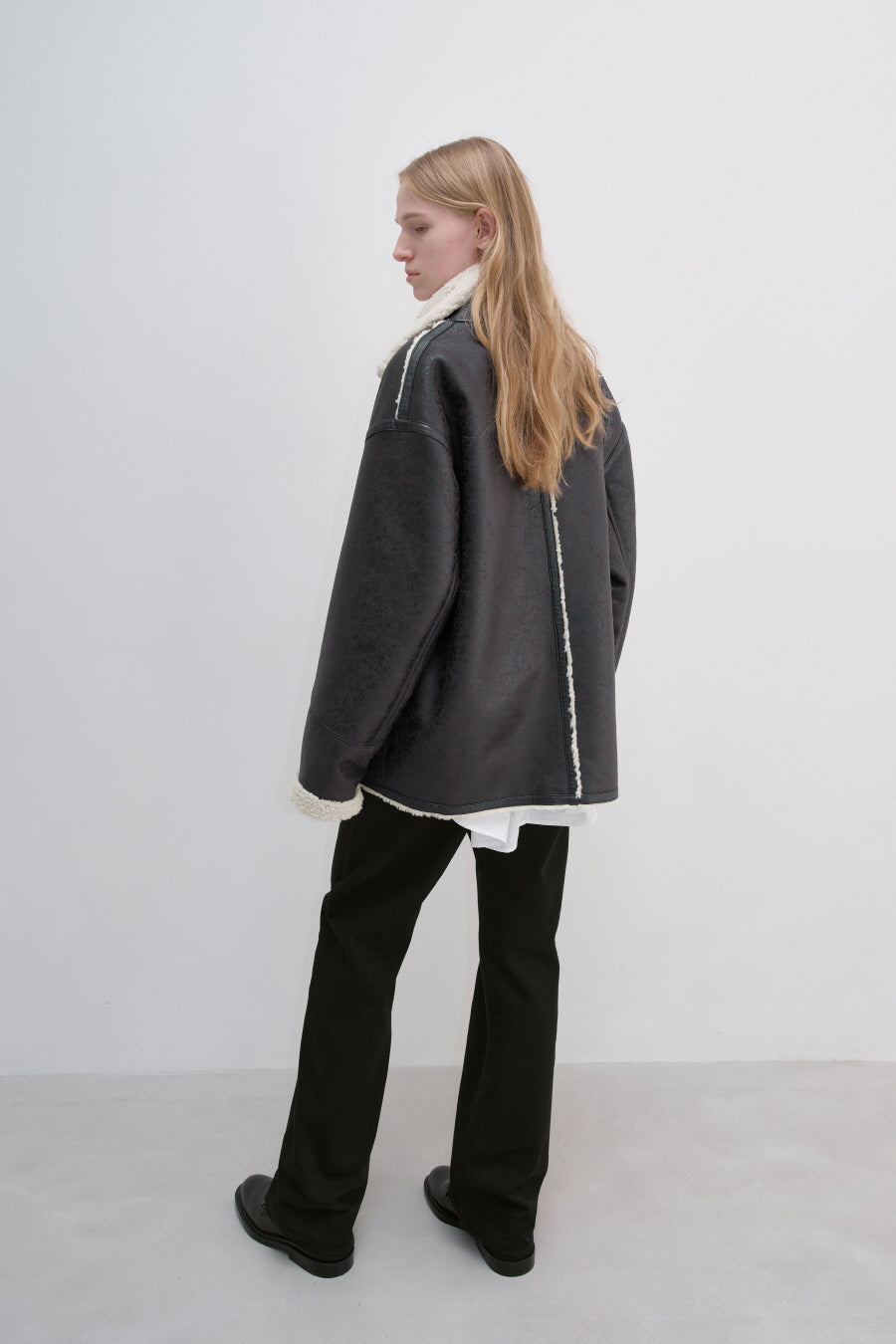 Insilence - Vintage Button-down Mustang (Brown) product image 4 | TRAB K-Fashion Australia