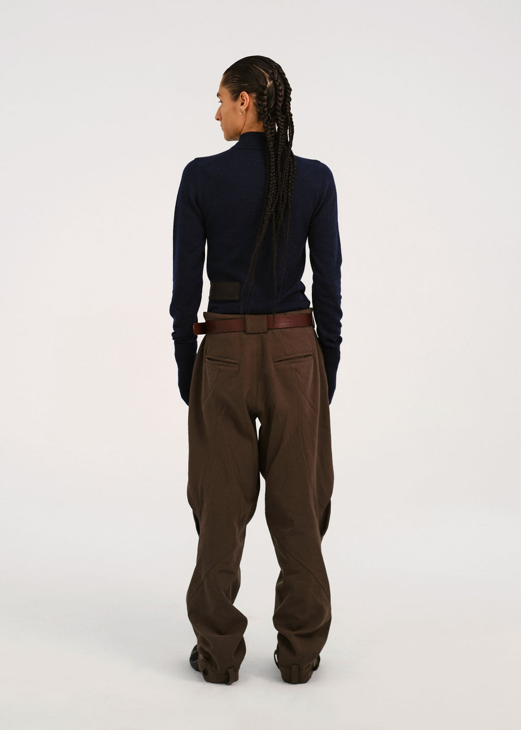 Hyein Seo - Military Sweater W/ Gloves (Deep Blue) product image 4 | TRAB K-Fashion Australia