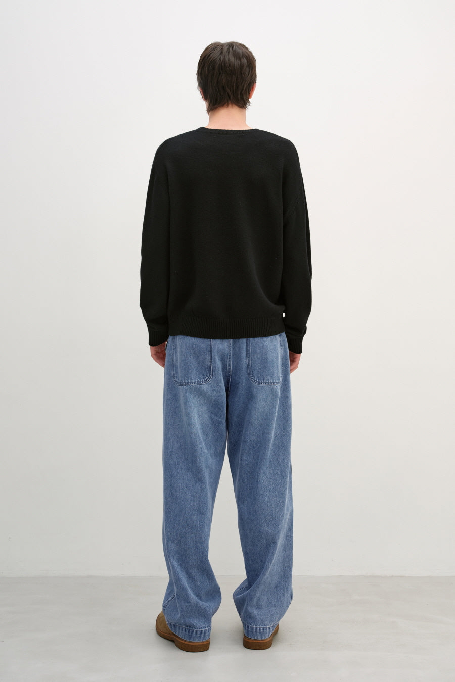 Insilence - M45 Denim Baker Pants (Light Blue) product image 4 | TRAB K-Fashion Australia