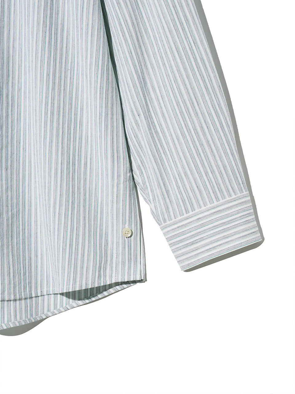 Kijun - Natural Stripe Button Down Shirt (Blue) product image 11 | TRAB K-Fashion Australia