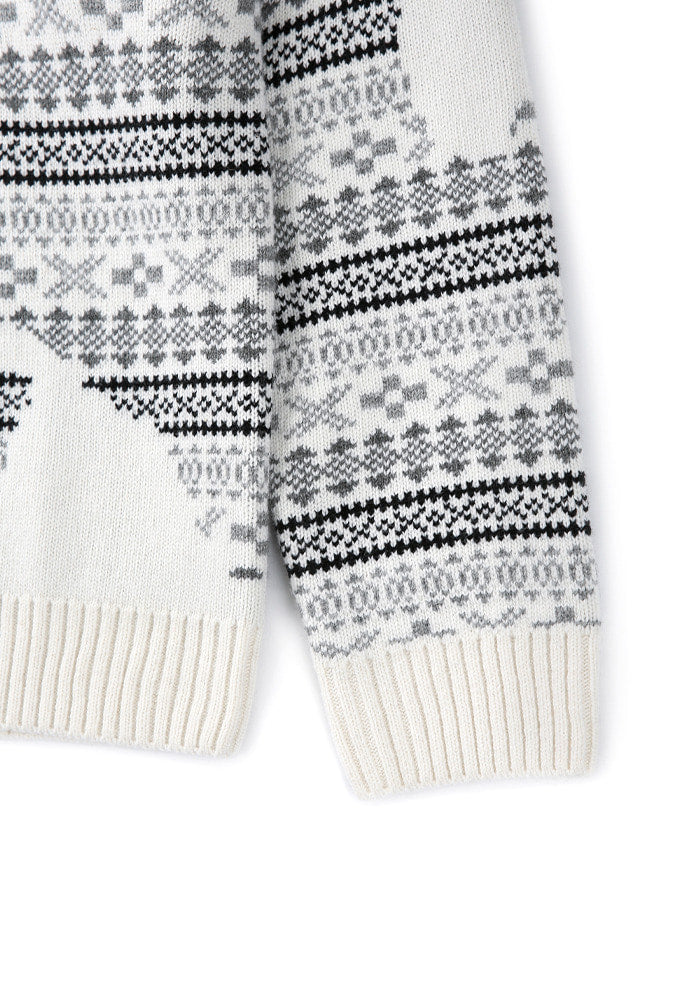 Tonywack - Flow Fair-Isle Sweater (Ecru) product image 12 | TRAB K-Fashion Australia