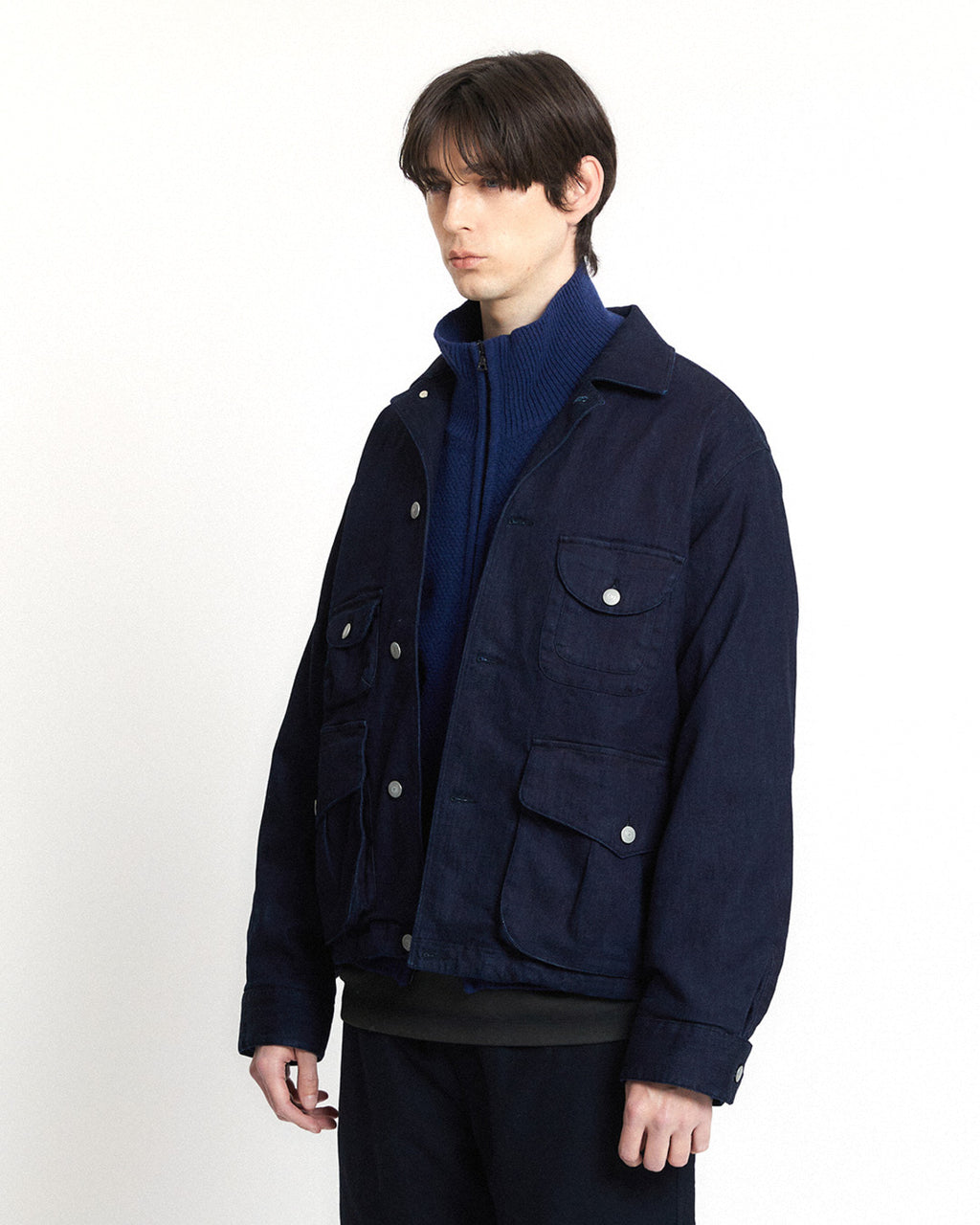 Eastlogue - Trapper Jacket (Indigo Denim) product image 2 | TRAB K-Fashion Australia