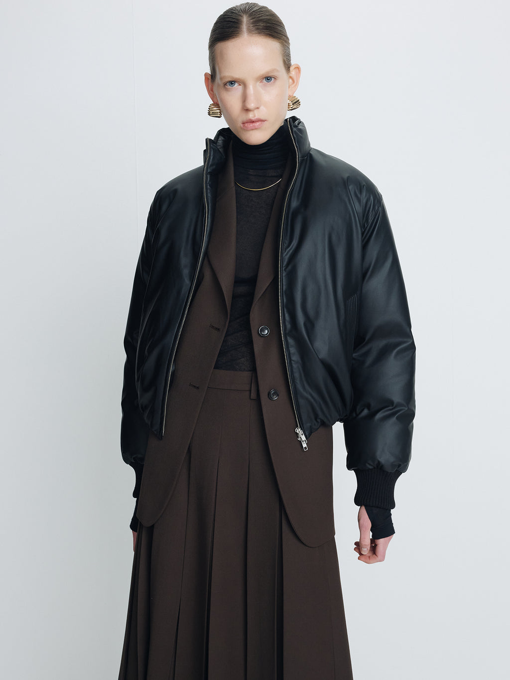 Tonywack - Single-Breasted Tailored Jacket (Brown) product image 8 | TRAB K-Fashion Australia
