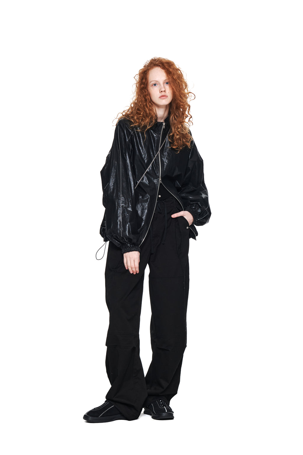 Matin Kim - String Flight Pants (Black) product image 8 | TRAB K-Fashion Australia