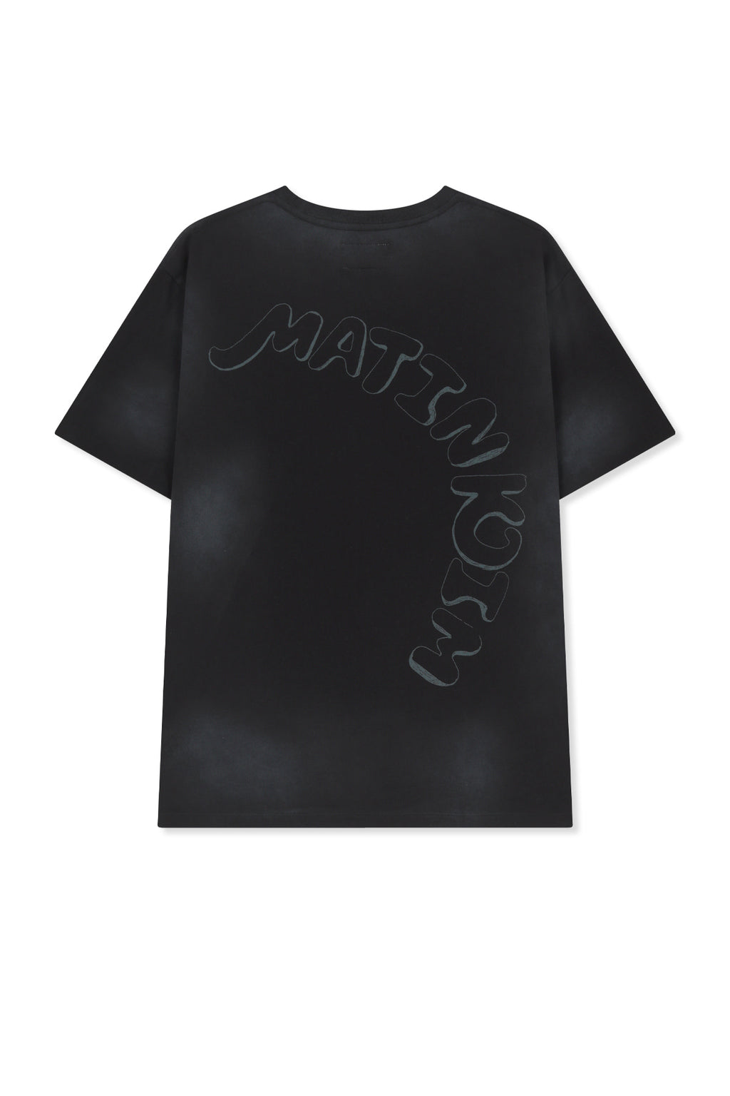 Matin Kim - Vintage Graffiti Logo Top (Black) product image 2 | TRAB K-Fashion Australia