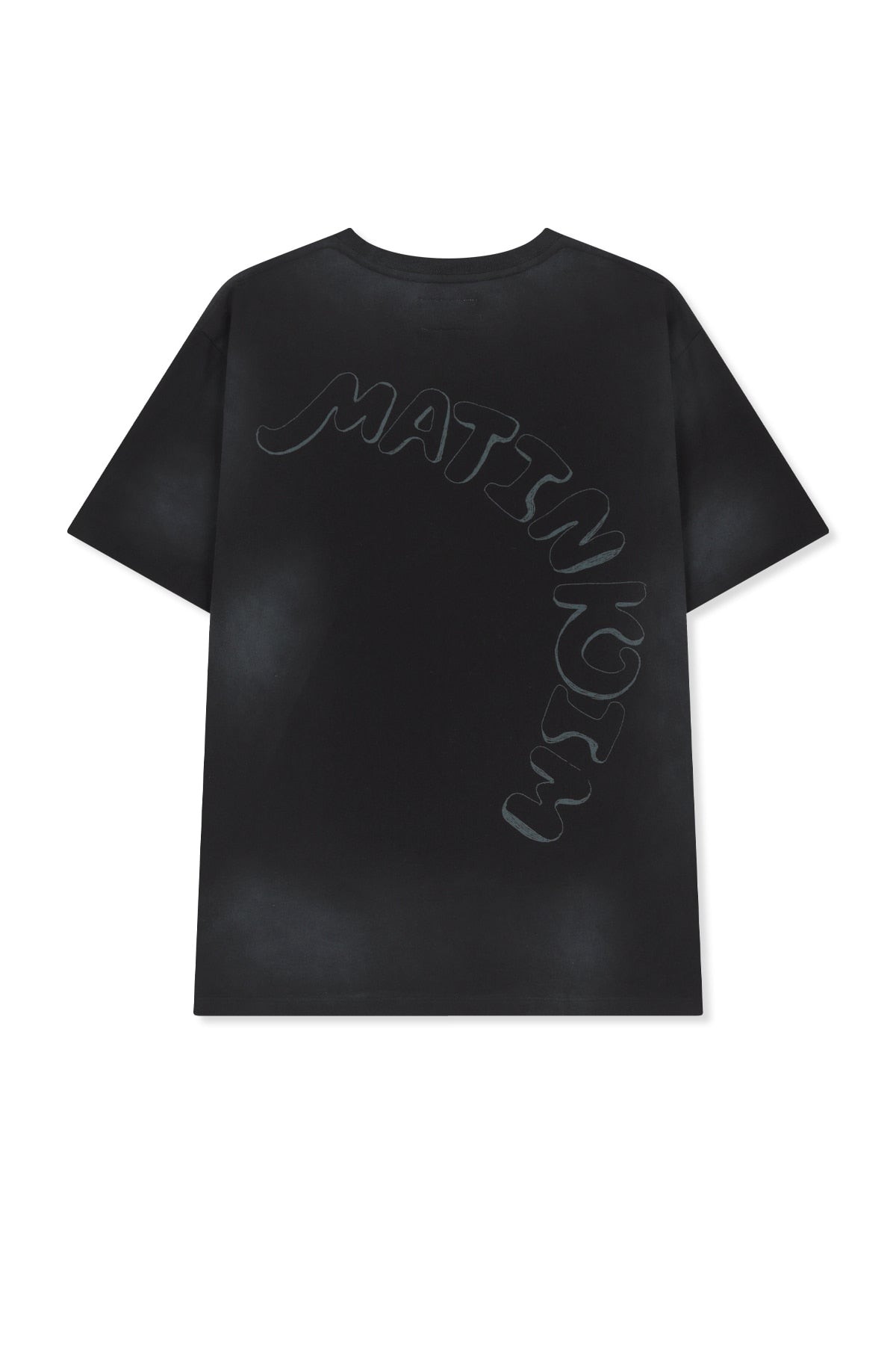 Matin Kim - Vintage Graffiti Logo Top (Black) product image 2 | TRAB K-Fashion Australia
