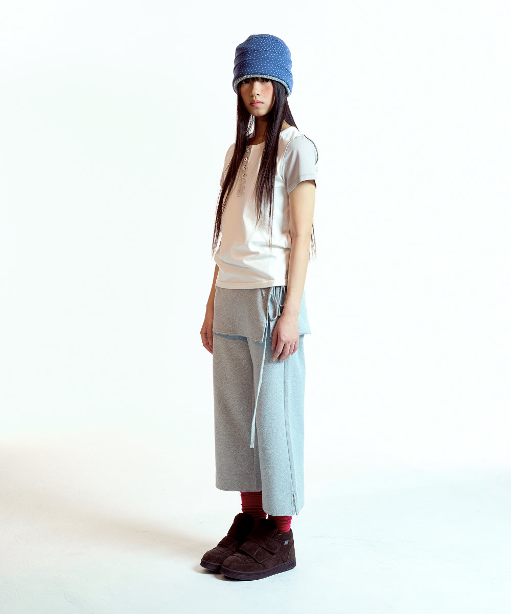 Coyseio - Dudu Reverse T-Shirt (White) product image 10 | TRAB K-Fashion Australia