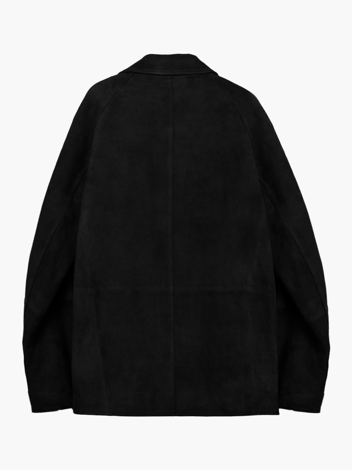 Jiyong Kim - Goat Suede Work Jacket (Black) product image 9 | TRAB K-Fashion Australia