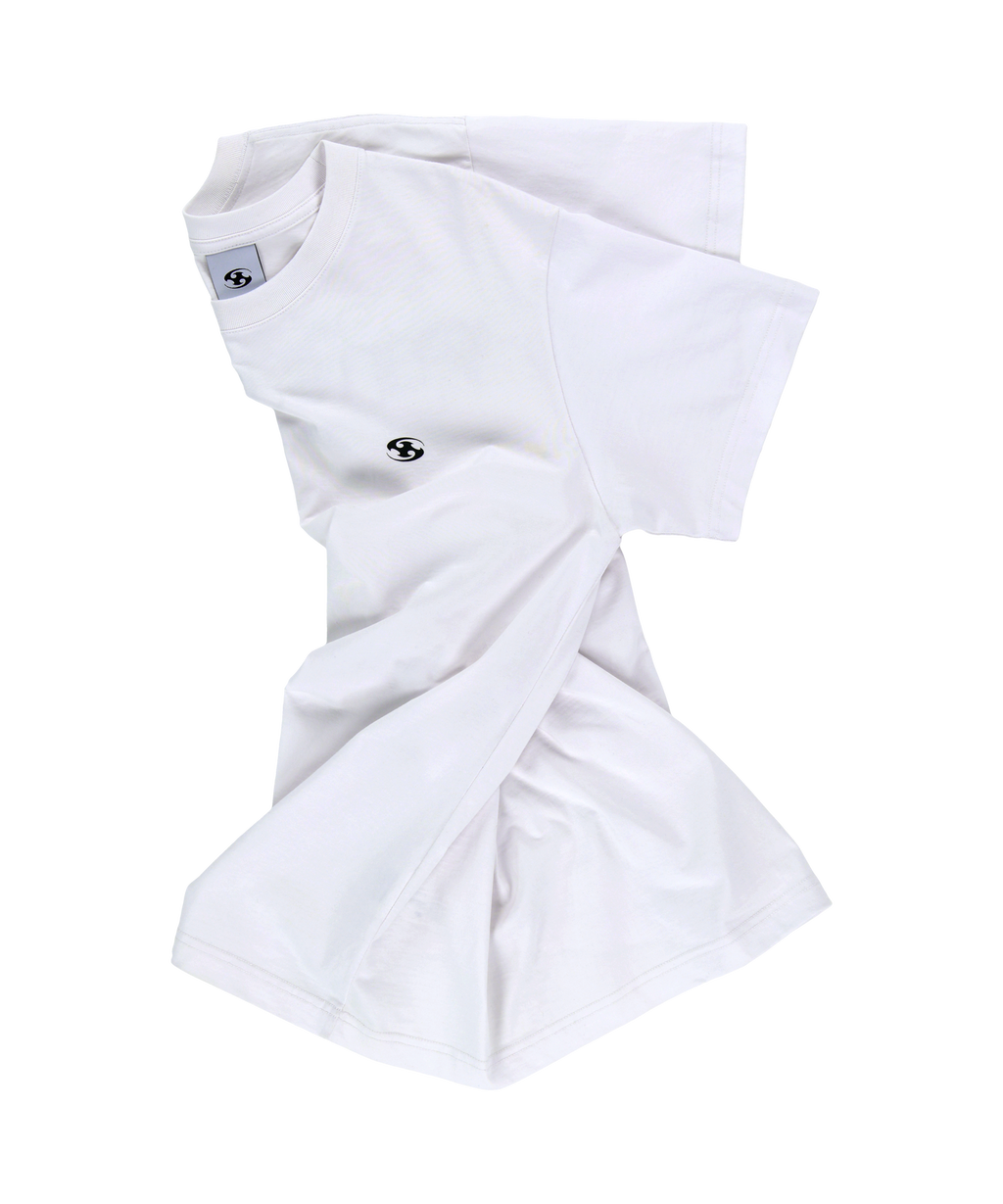 San San Gear - Logo T-Shirt (White) product image 4 | TRAB K-Fashion Australia