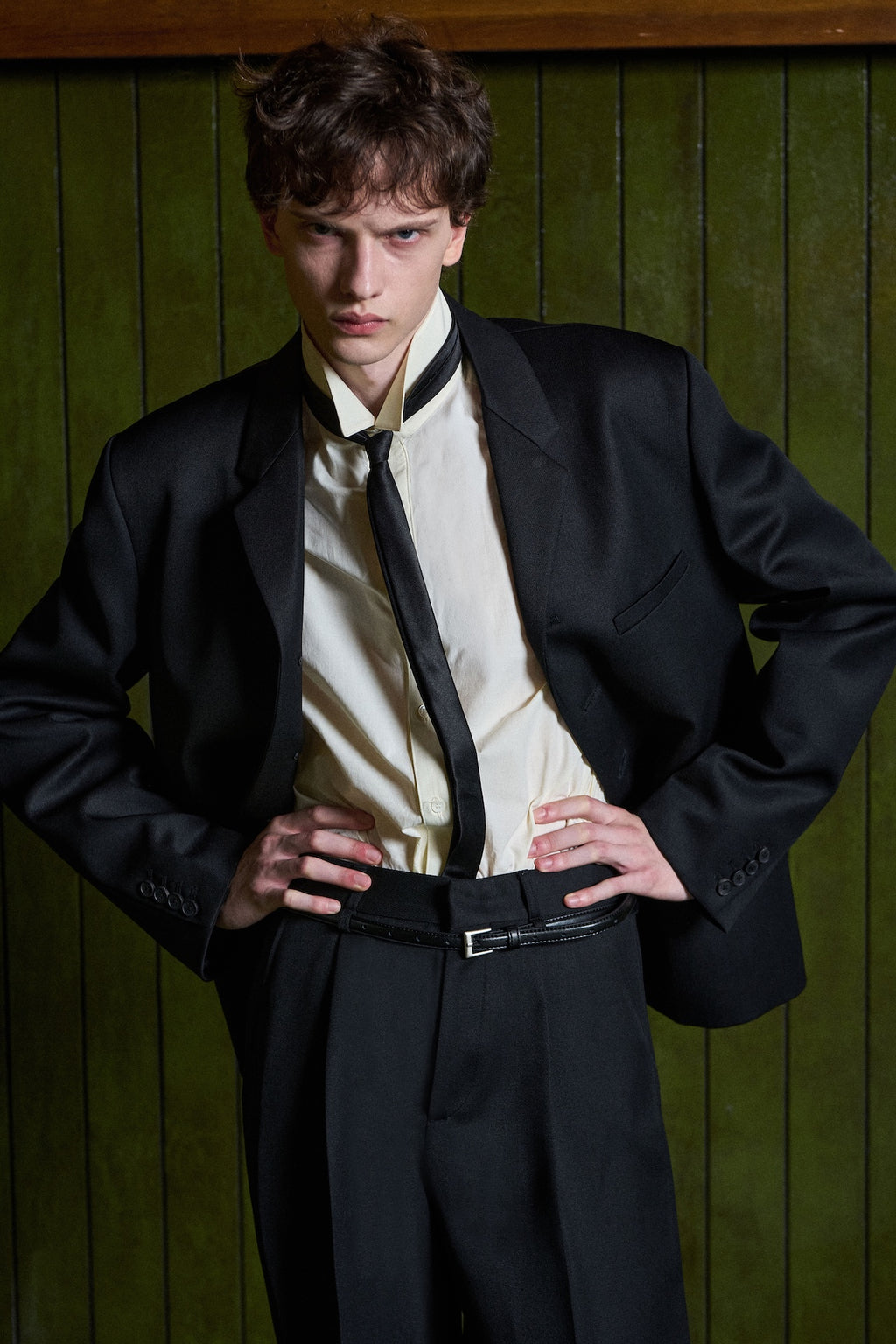STU - Rounded Single Breasted Jacket (Black) product image 10 | TRAB K-Fashion Australia