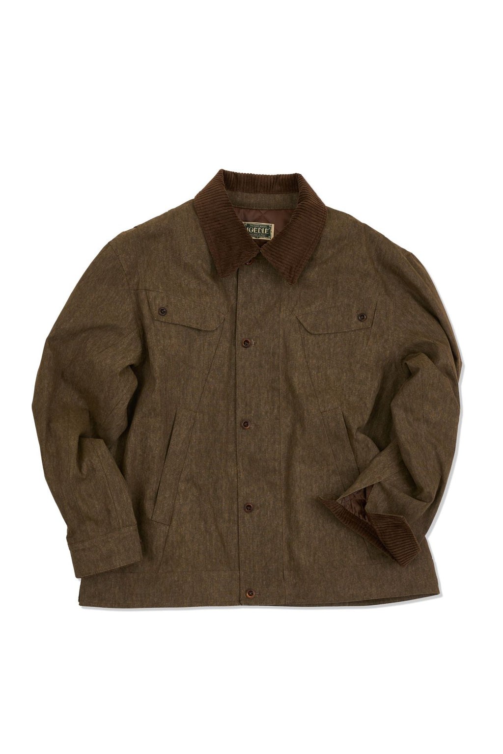 Ioedle - Headlight Quilted Heavy Jacket (Brown) product image 1 | TRAB K-Fashion Australia