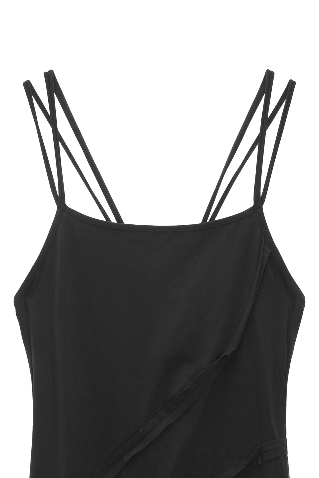 Matin Kim - Cut Out Layered Maxi Dress (Charcoal) product image 3 | TRAB K-Fashion Australia