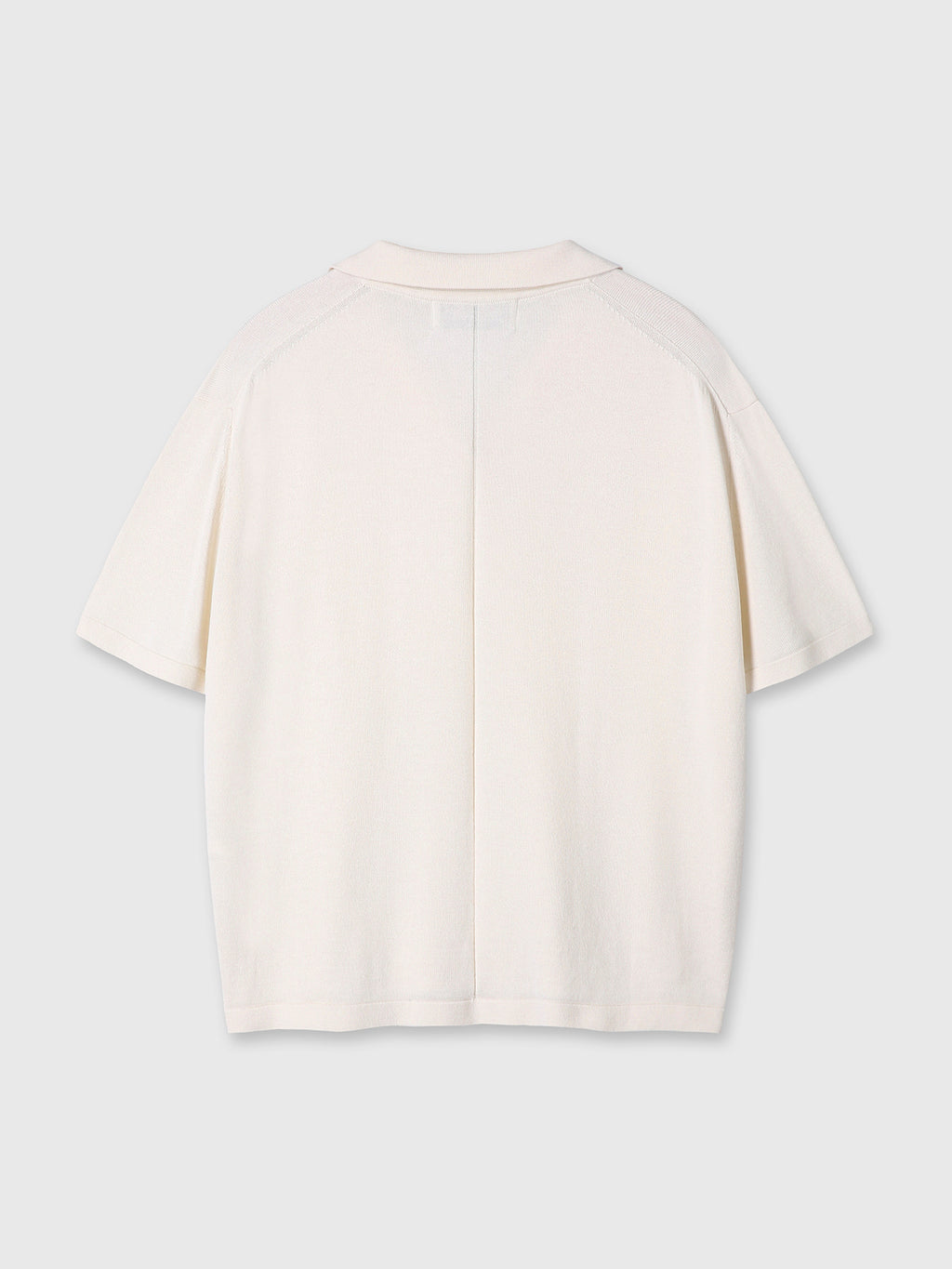 Tonywack - Silk Cashmere Open Collar Knit (Ecru) product image 11 | TRAB K-Fashion Australia