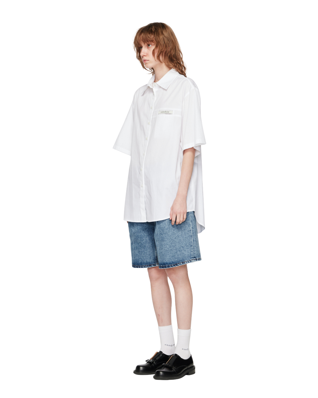 Kimhe Kim - Two Pocket Shorts (Sky Blue) product image 2 | TRAB K-Fashion Australia