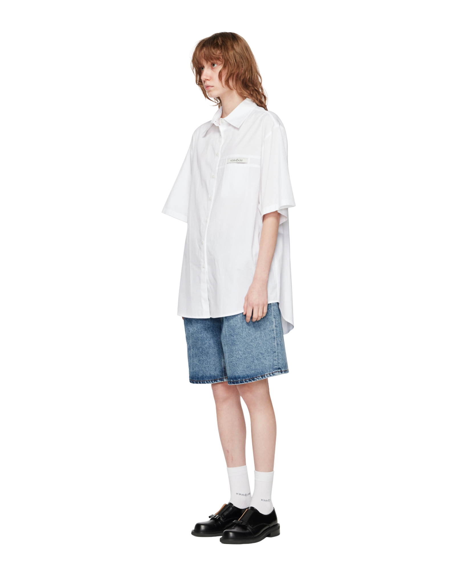 Kimhe Kim - Two Pocket Shorts (Sky Blue) product image 2 | TRAB K-Fashion Australia