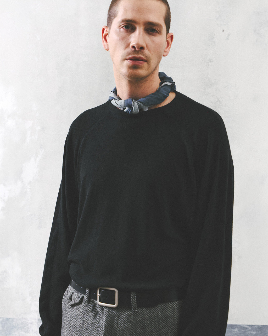 Eastlogue - Wool Binder L.s T-shirts (Black) product image 2 | TRAB K-Fashion Australia