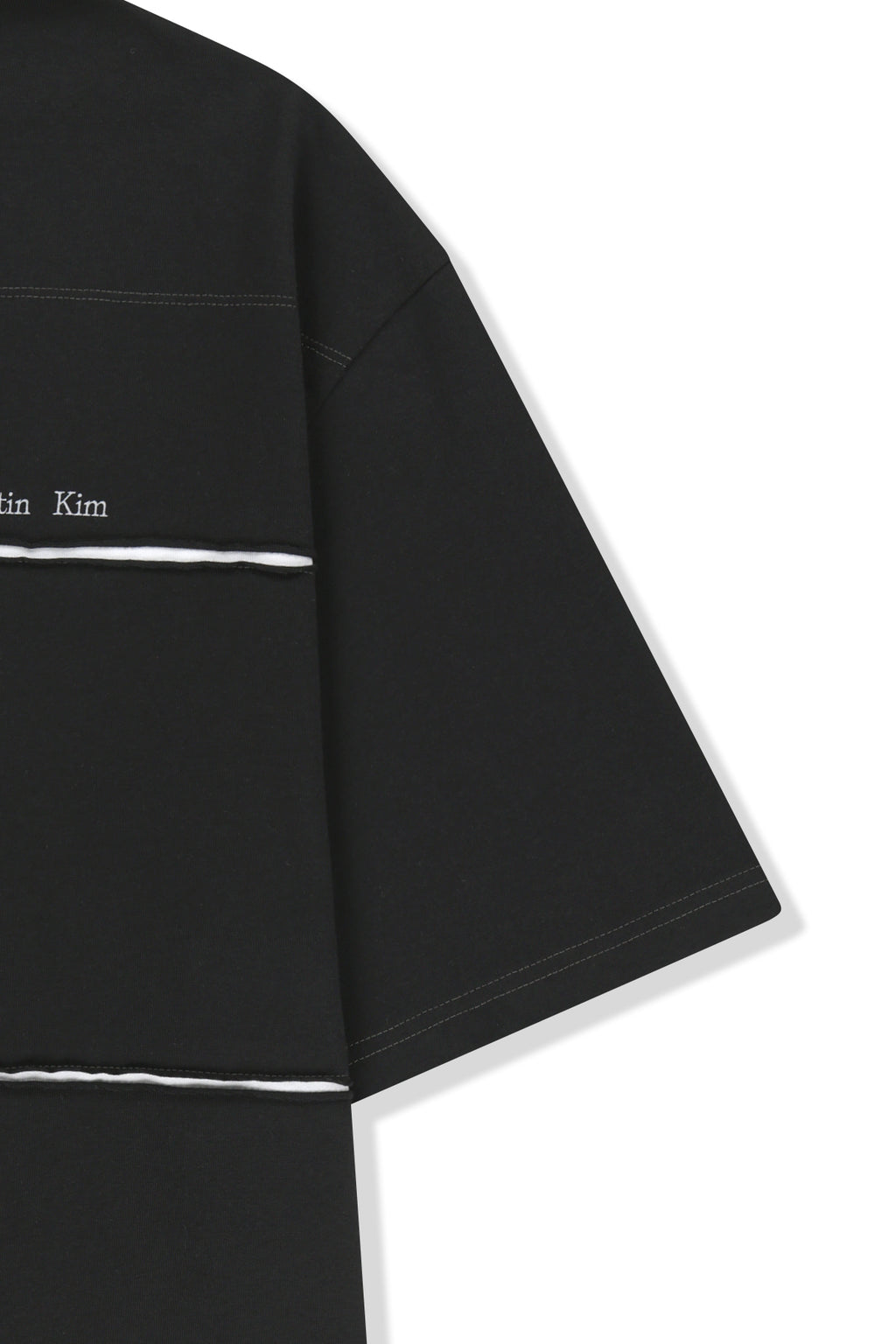 Matin Kim - Cut Out Block Collar Top (Black) product image 4 | TRAB K-Fashion Australia