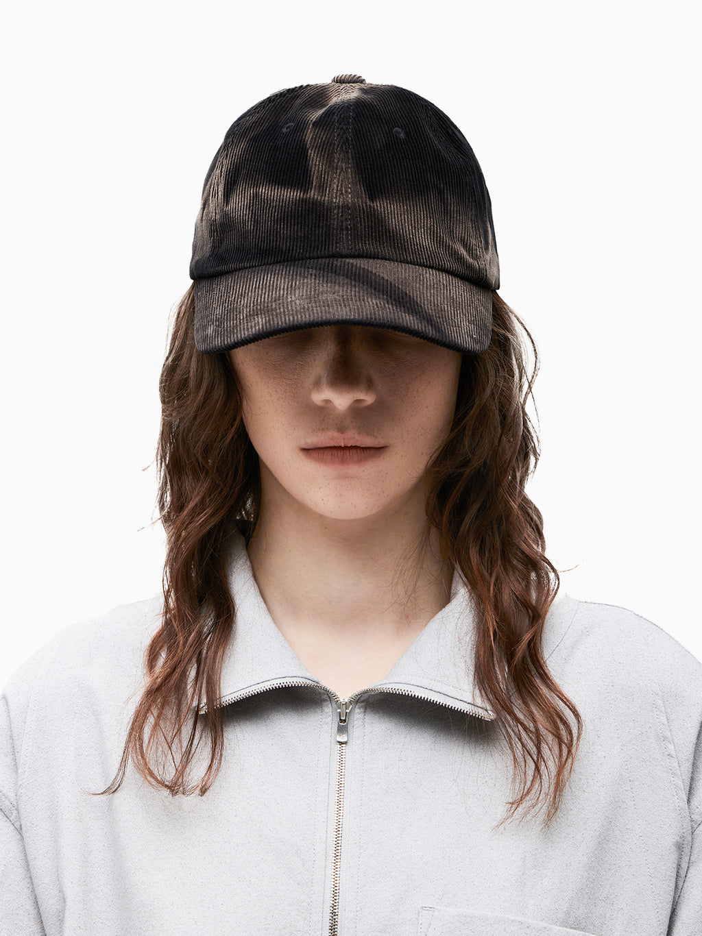 Jiyong Kim - Sun-Bleached Ball Cap (Black) product image 4 | TRAB K-Fashion Australia