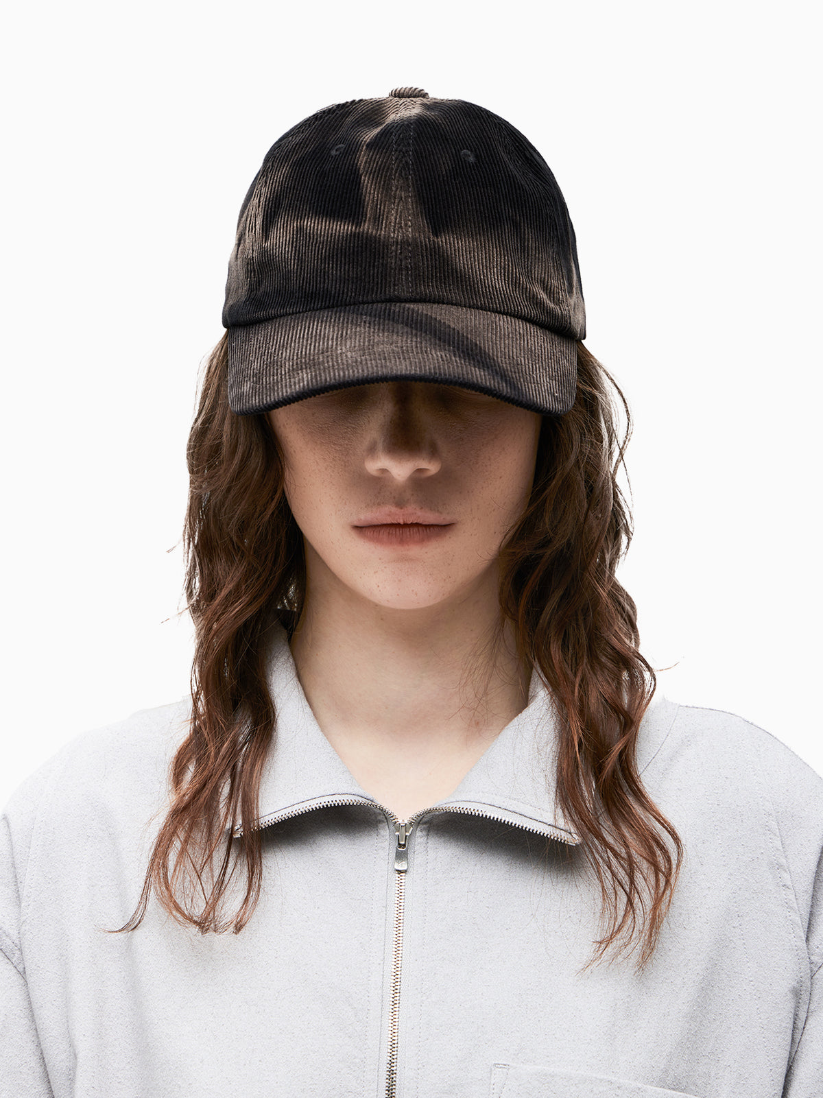 Jiyong Kim - Sun-Bleached Ball Cap (Black) product image 4 | TRAB K-Fashion Australia