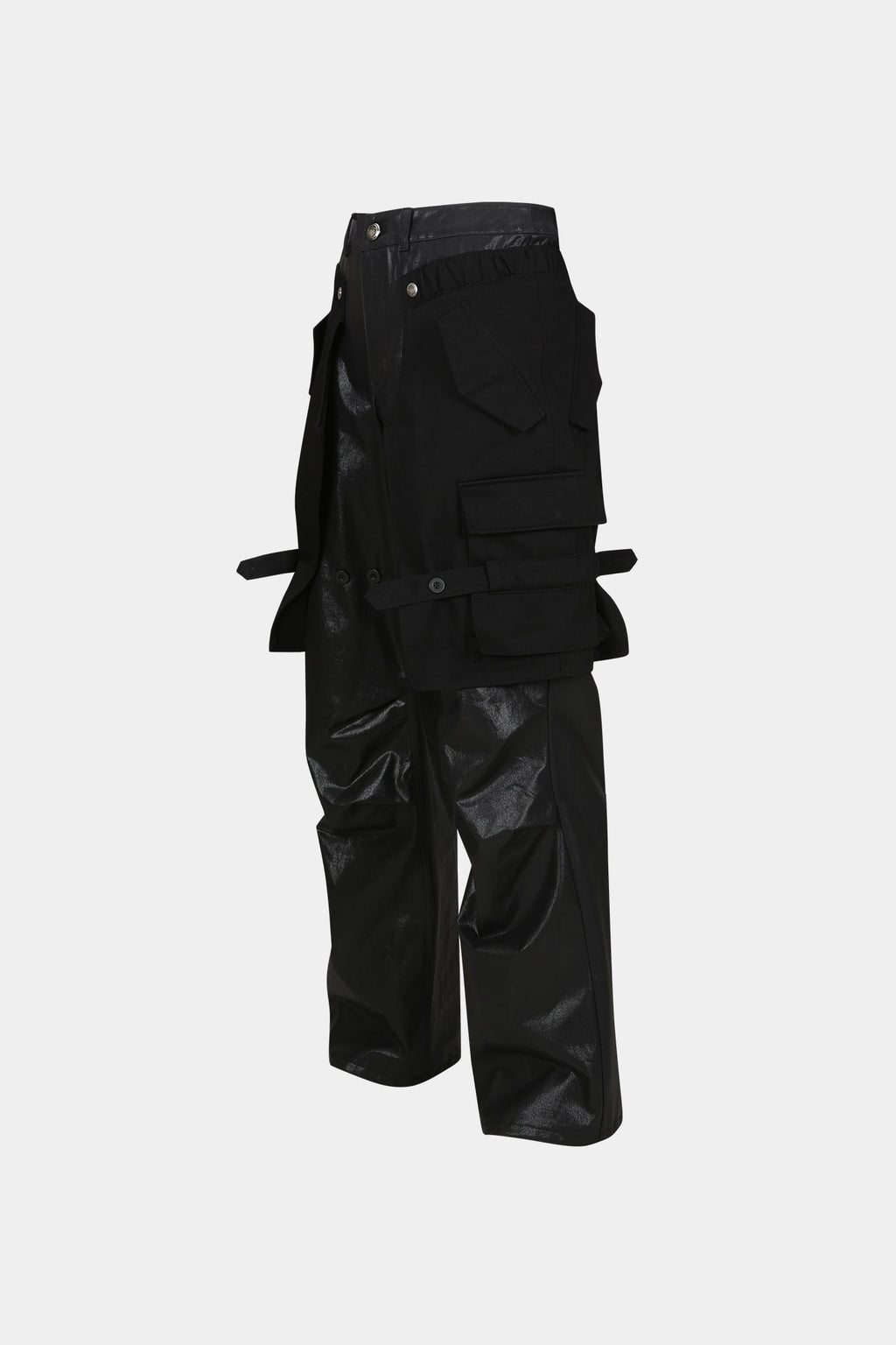 Andersson Bell - Raptor Layered Cargo Pants (Black) product image 12 | TRAB K-Fashion Australia