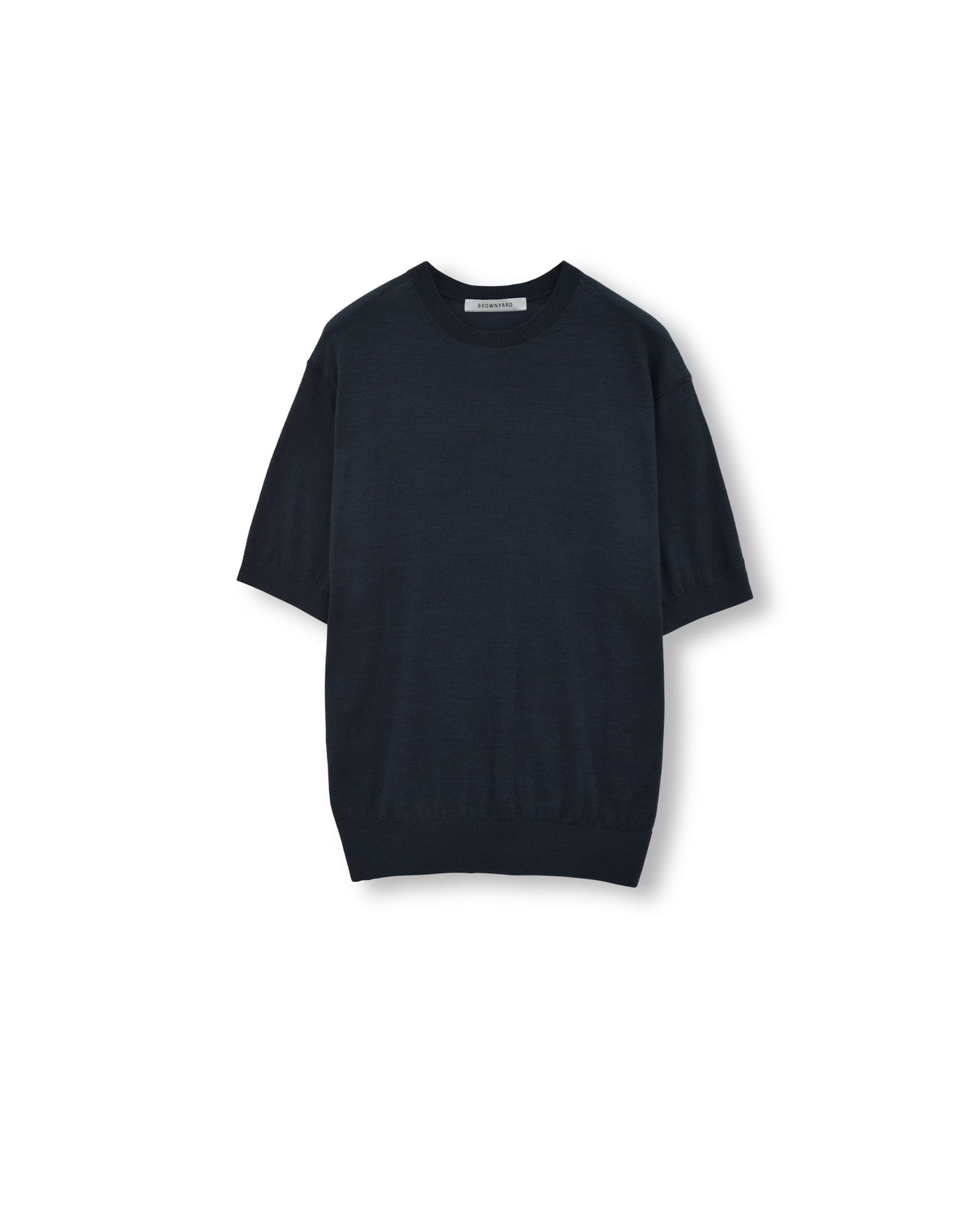 Brownyard - Supima Cotton Half Knit (Dark Navy) product image 3 | TRAB K-Fashion Australia