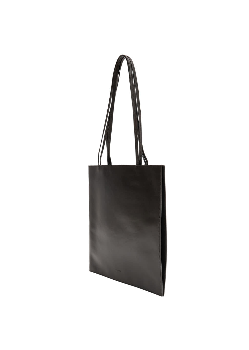 Amomento - Large Slim Leather Bag (Dark Brown) product image 8 | TRAB K-Fashion Australia