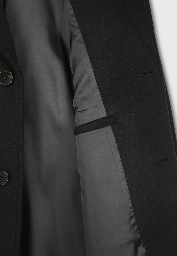 Tonywack - Cashmere Bal Collar Tailored Coat (Black) product image 12 | TRAB K-Fashion Australia
