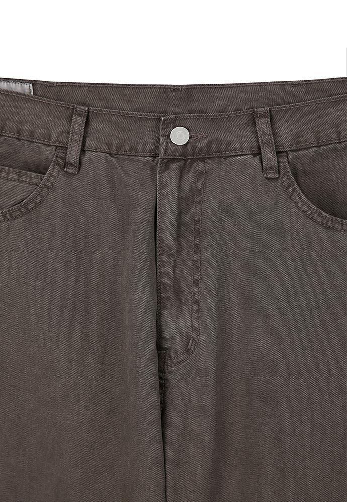 Art if acts - Washed Carpenter Pants (Mud Brown) product image 10 | TRAB K-Fashion Australia