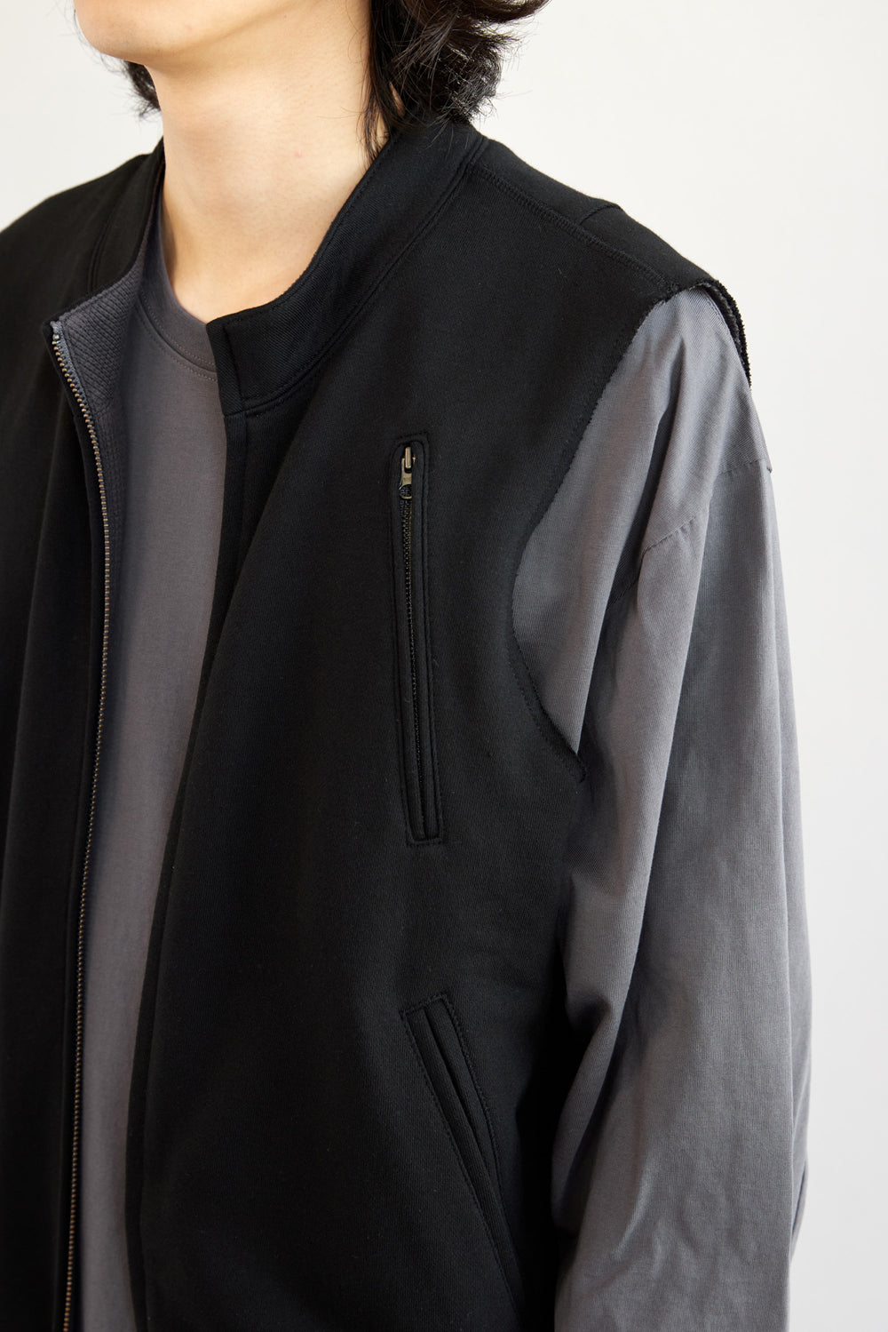 Hatchingroom - Reversible Jersey Vest (Black) product image 16 | TRAB K-Fashion Australia