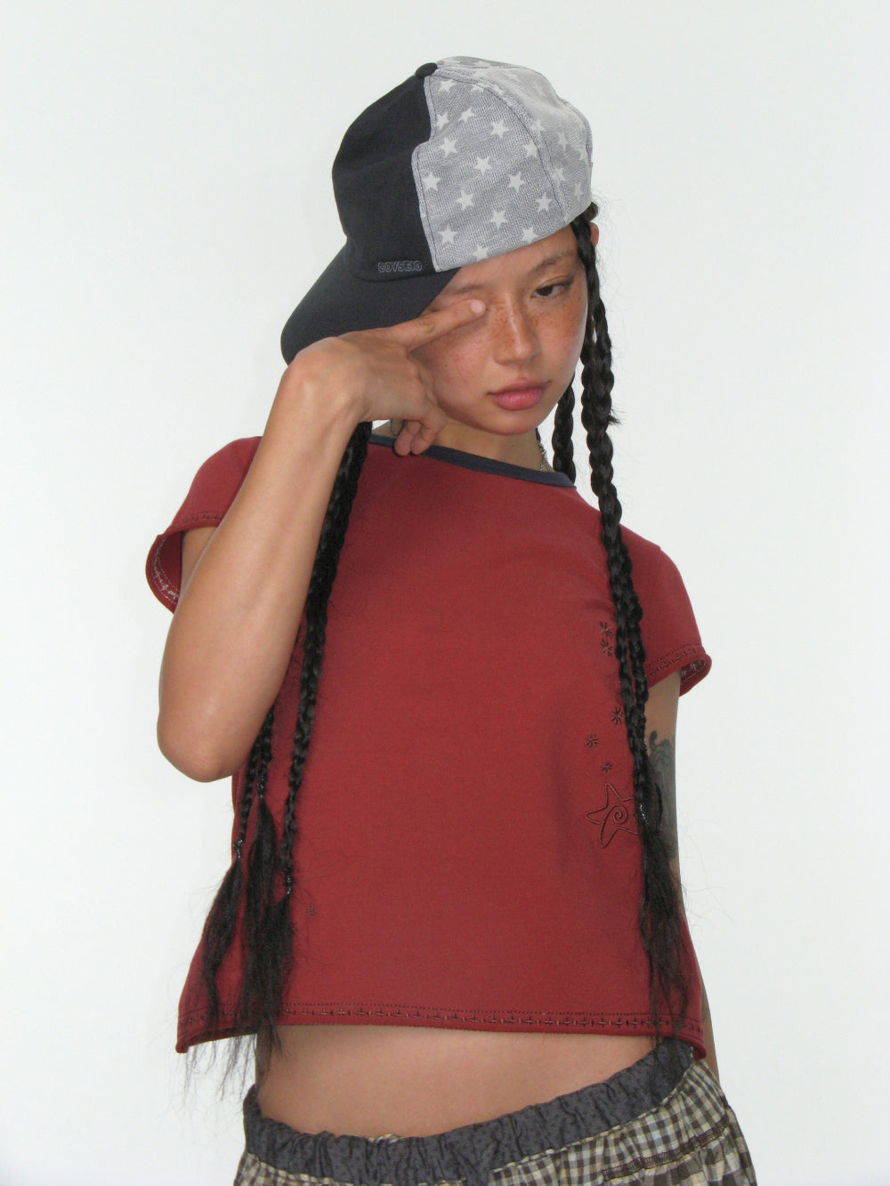 Coyseio - Solar T-Shirt (Red) product image 6 | TRAB K-Fashion Australia
