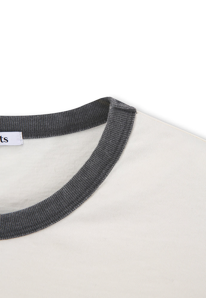 Art if acts - Ringer Tee (Dawn Grey) product image 9 | TRAB K-Fashion Australia