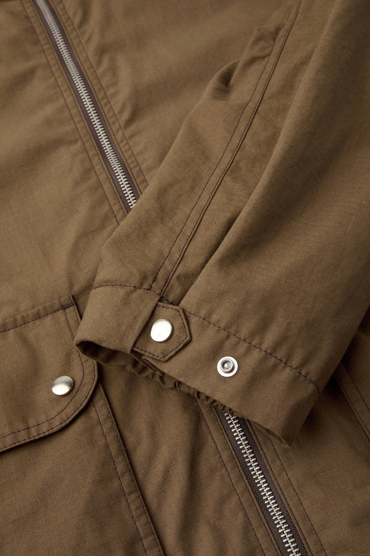 Coor - Stand Collar Cotton Washed Jumper (Dark Brown) product image 6 | TRAB K-Fashion Australia