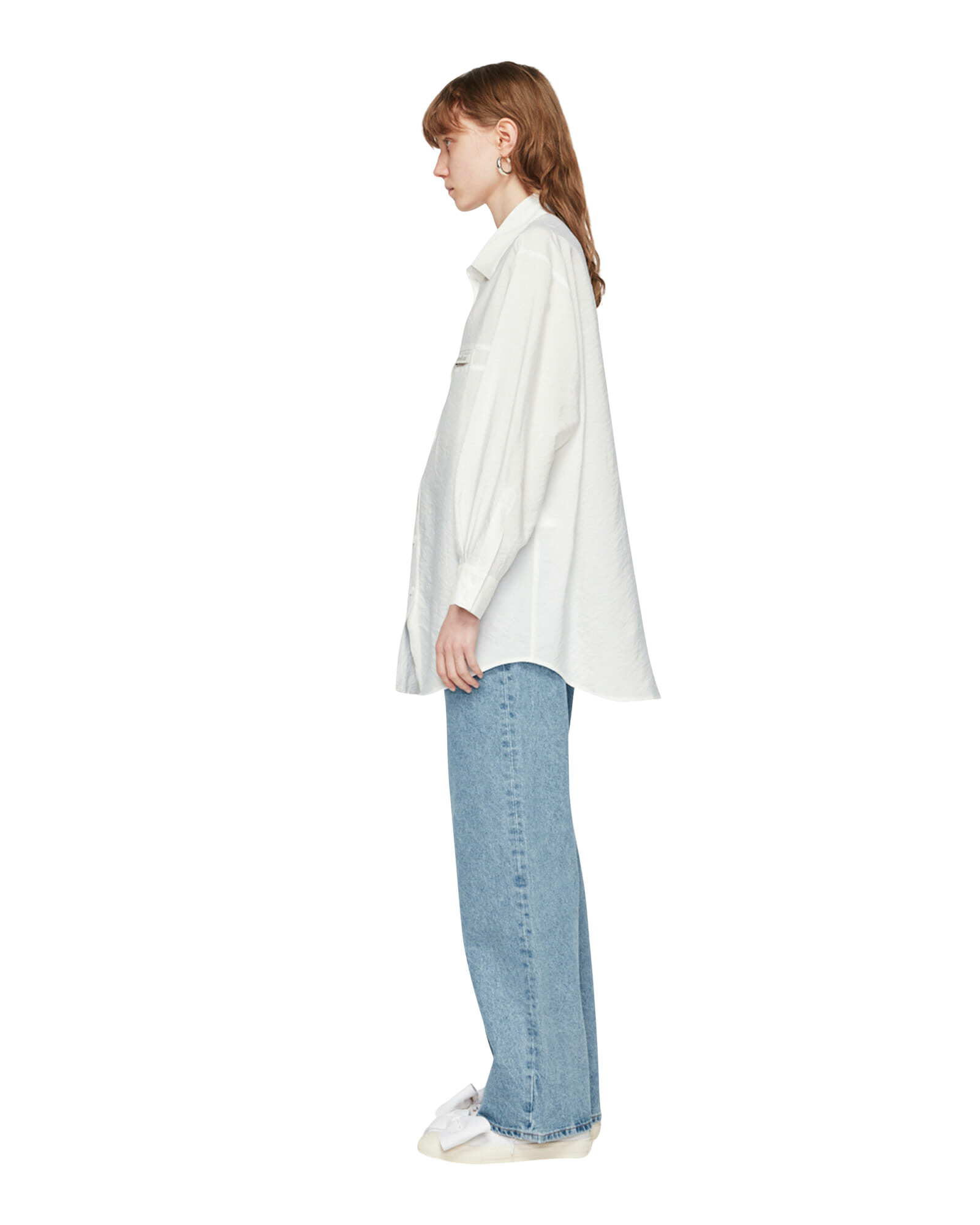 Kimhe Kim - Kimhekim Label Shirt (White) product image 8 | TRAB K-Fashion Australia