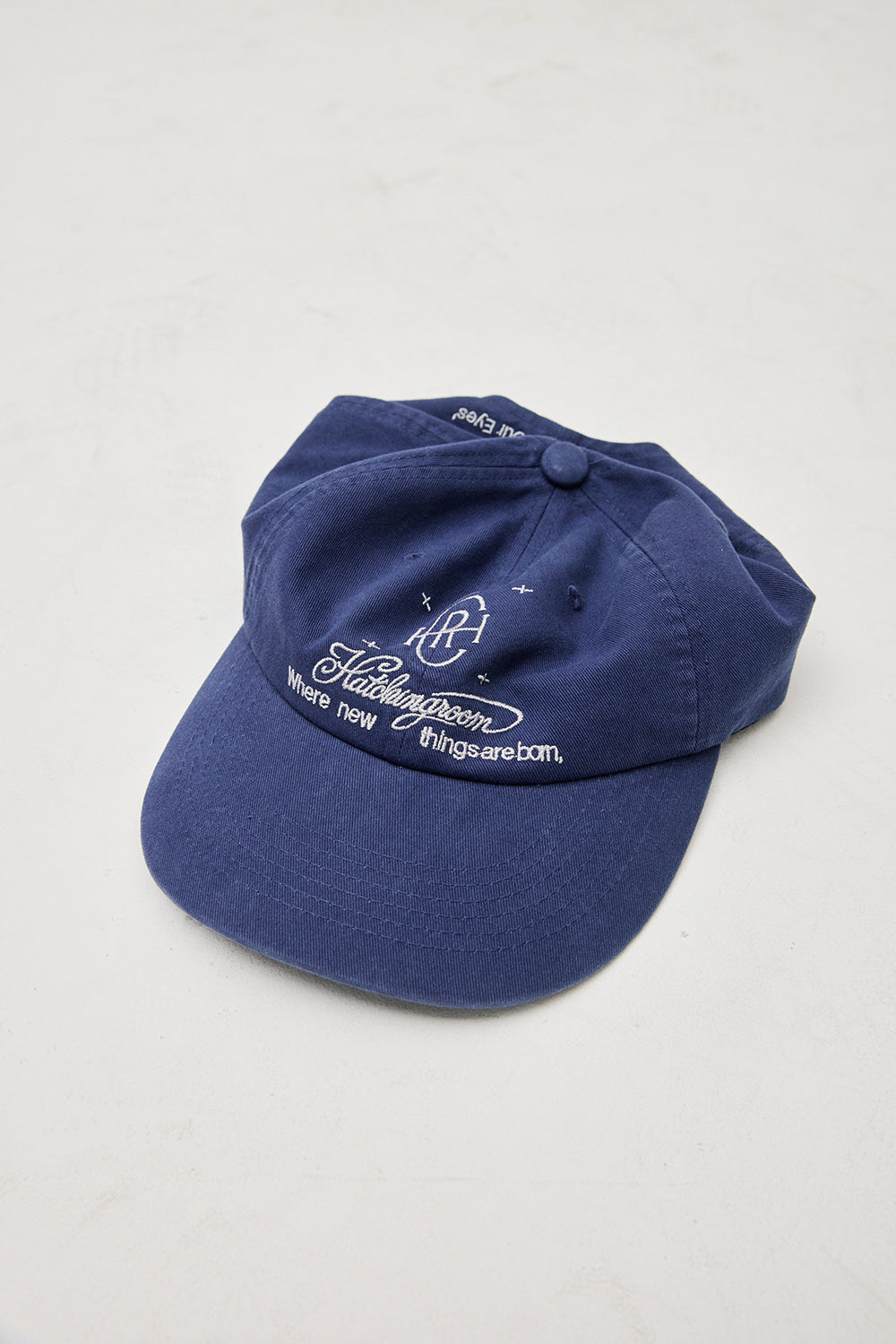Hatchingroom - Logo Cap Washed French (Blue) product image 2 | TRAB K-Fashion Australia