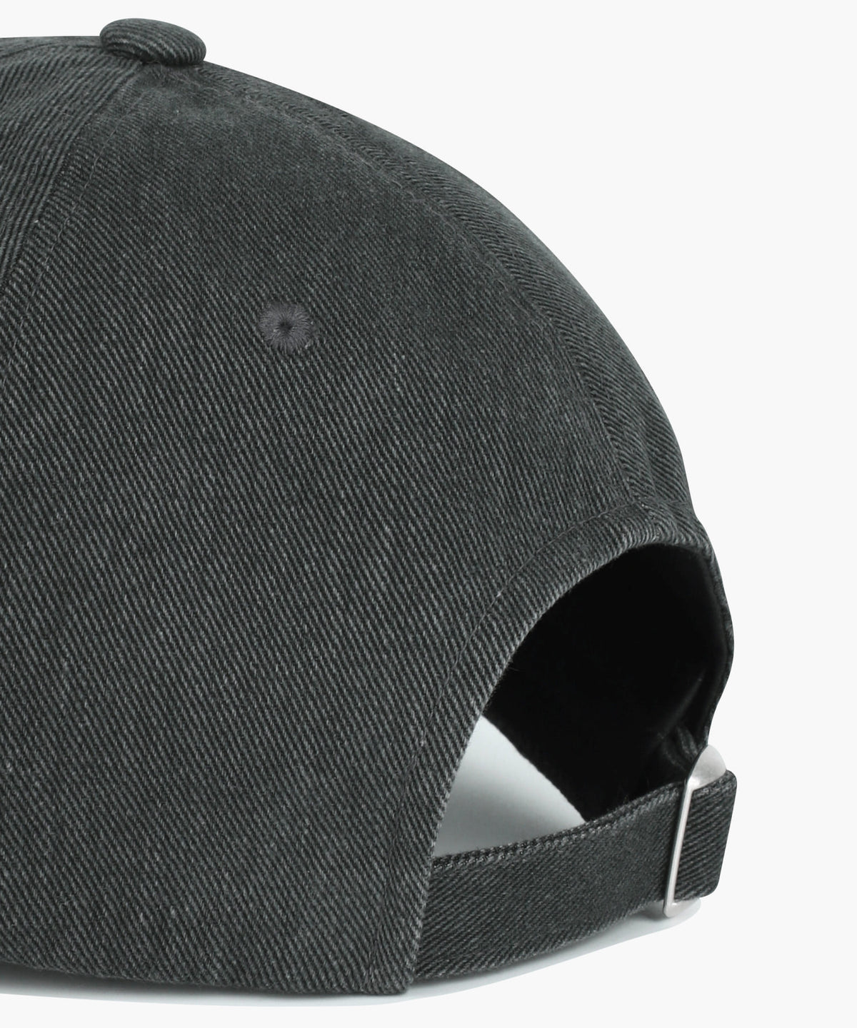 Marithe & Francois Girbaud - Applique Washed Small Classic Logo Cap (Washed Black) product image 4 | TRAB K-Fashion Australia