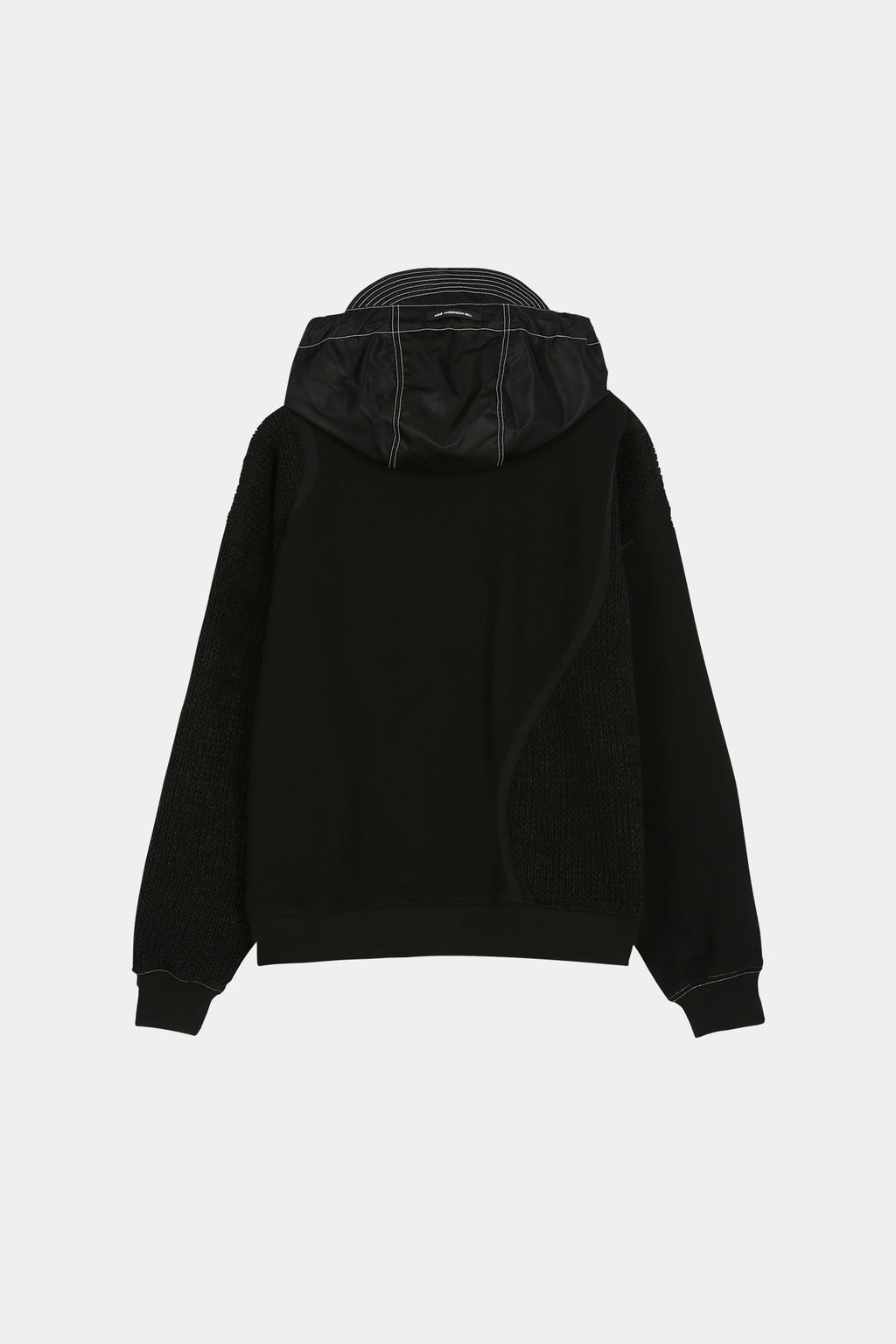 Andersson Bell - Detachable Balaclava Sweatshirt (Black) product image 9 | TRAB K-Fashion Australia