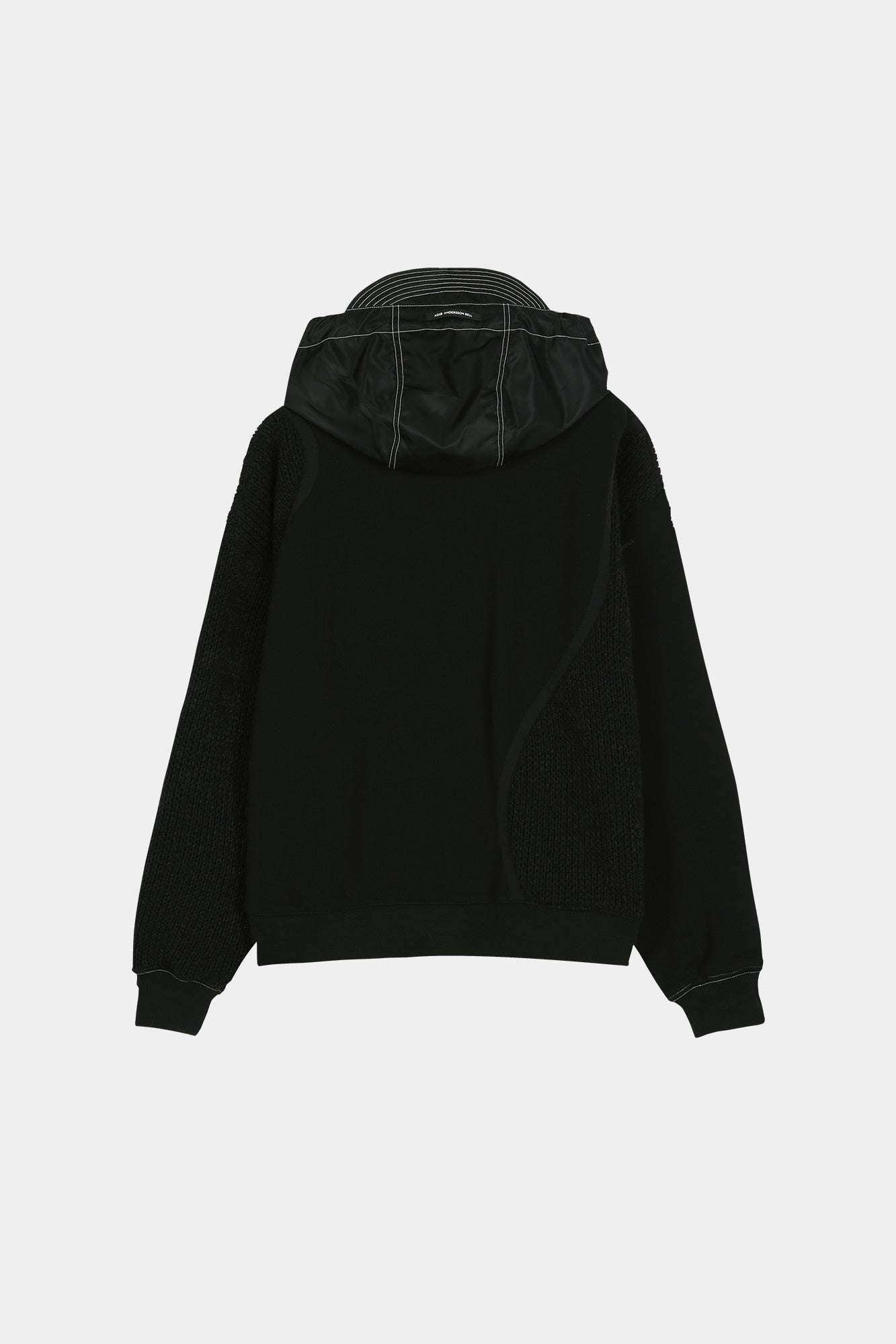 Andersson Bell - Detachable Balaclava Sweatshirt (Black) product image 9 | TRAB K-Fashion Australia