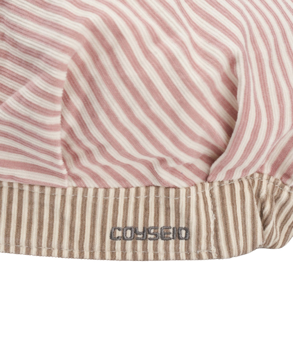 Coyseio - Striped Pintuck Puff Cap (Pink) product image 20 | TRAB K-Fashion Australia