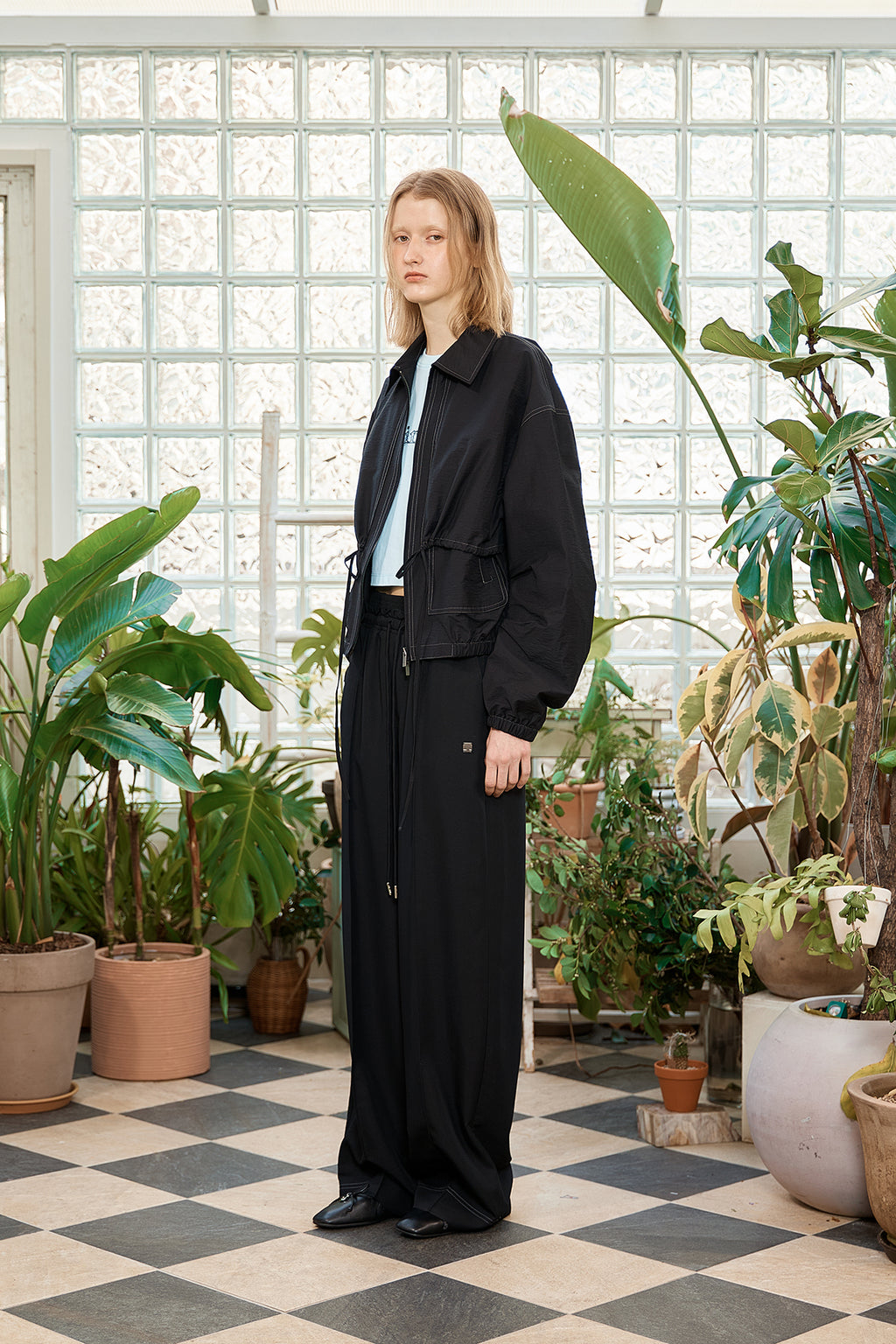 Matin Kim - Layered Point String Light Jumper (Black) product image 9 | TRAB K-Fashion Australia