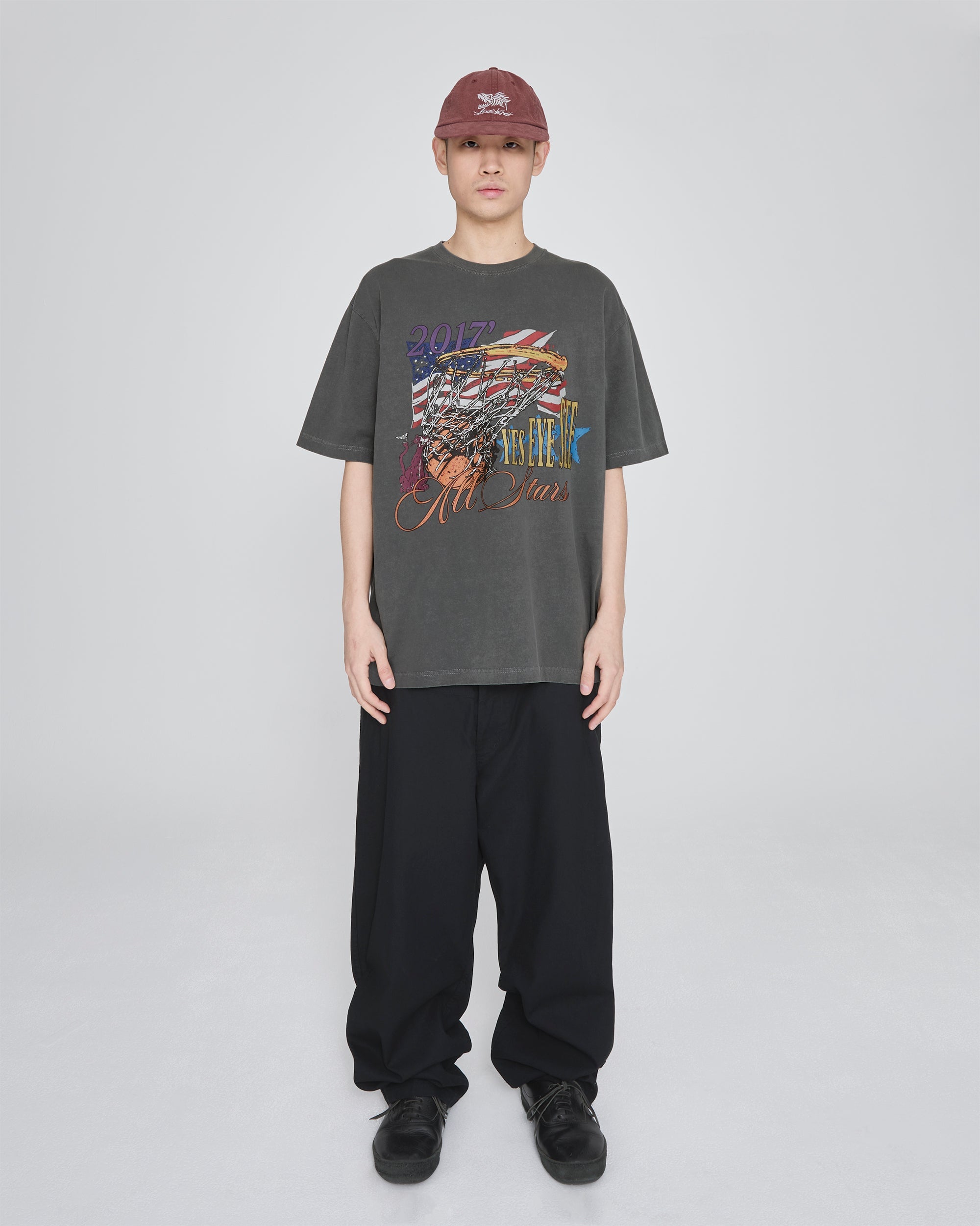 yeseyesee - Y.E.S Goal In Tee (Charcoal) product image 7 | TRAB K-Fashion Australia