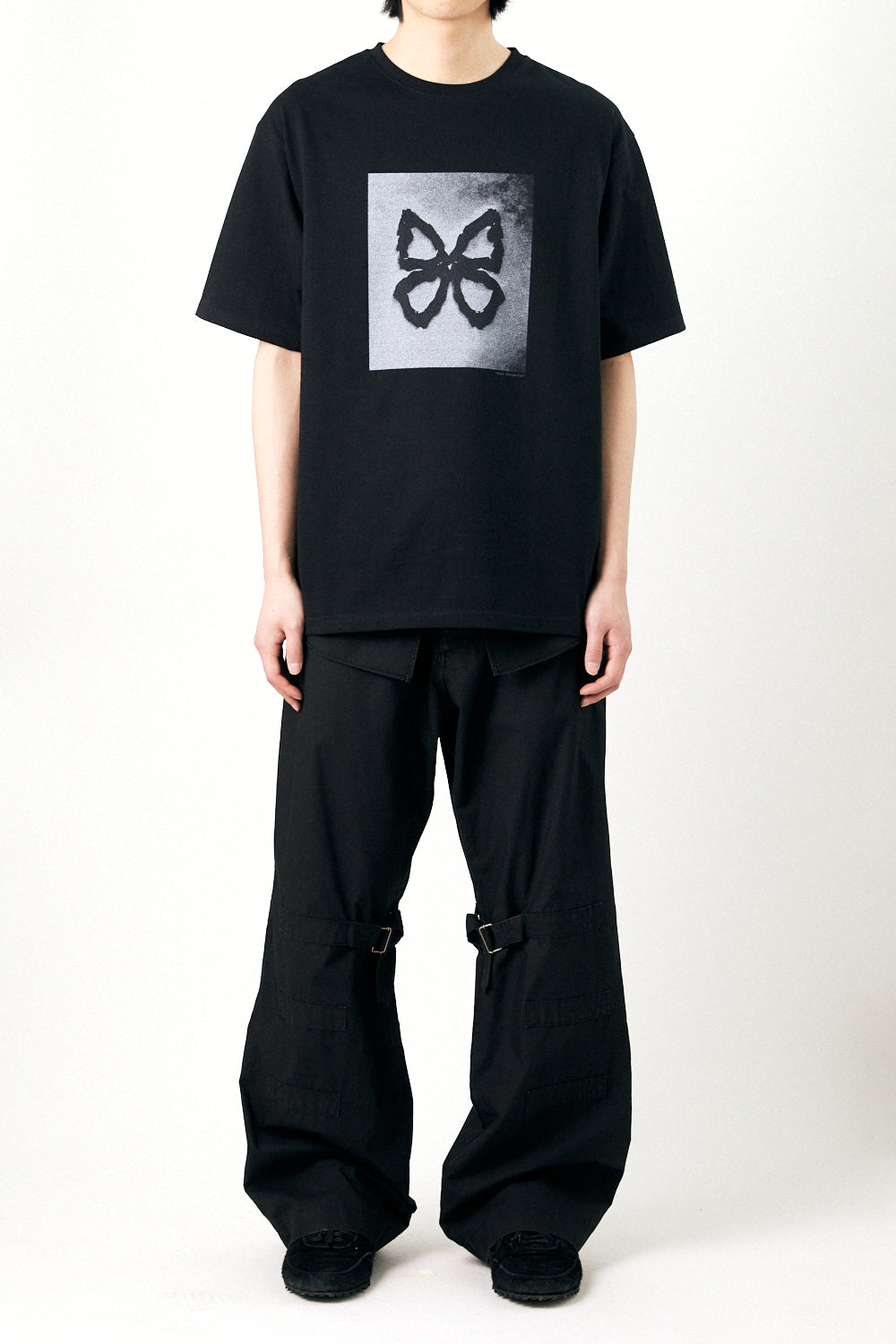 Hatchingroom - Bone Butterfly Tee (Black) product image 8 | TRAB K-Fashion Australia