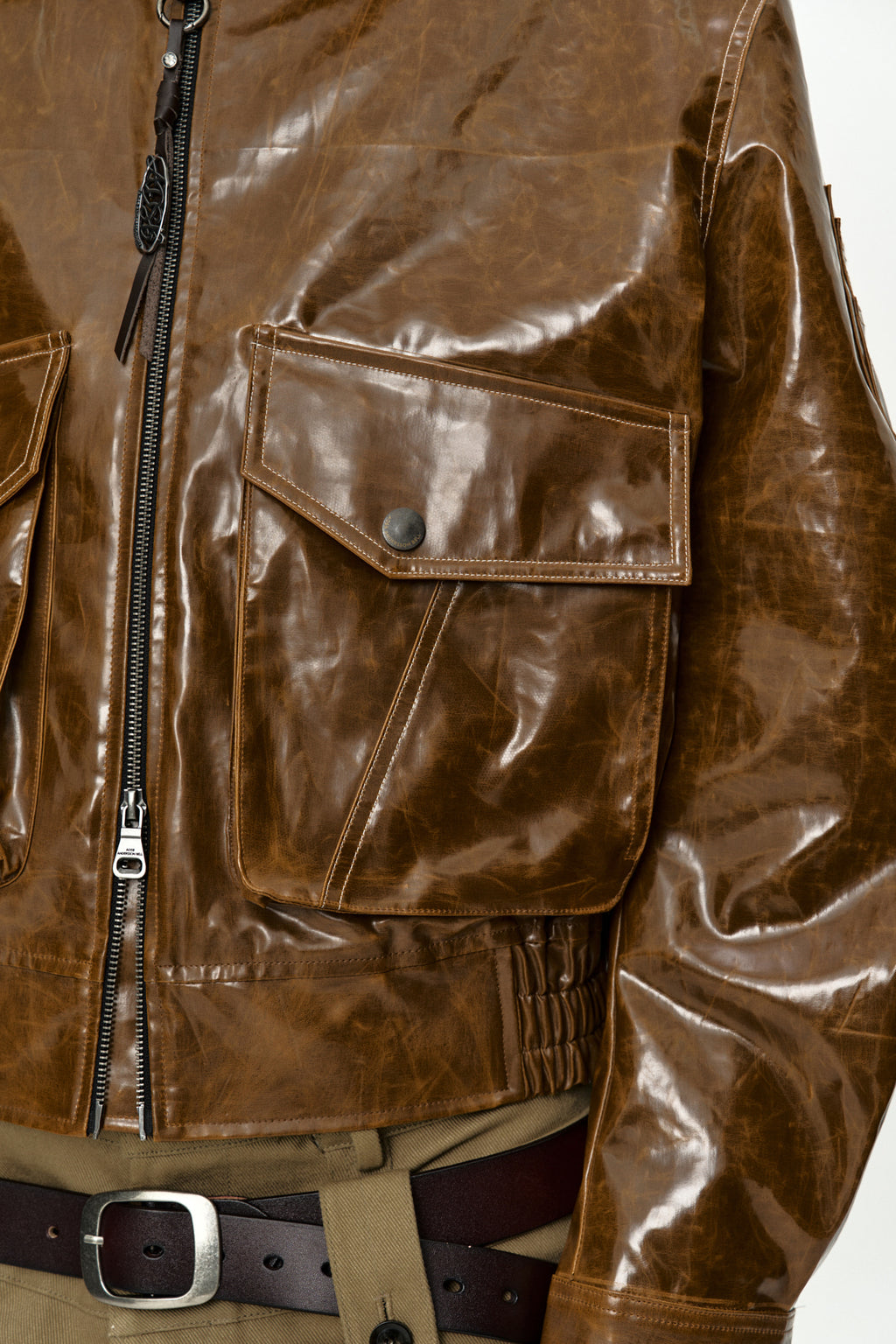 Andersson Bell - Mikoos26 Bomber Jacket (Brown) product image 6 | TRAB K-Fashion Australia