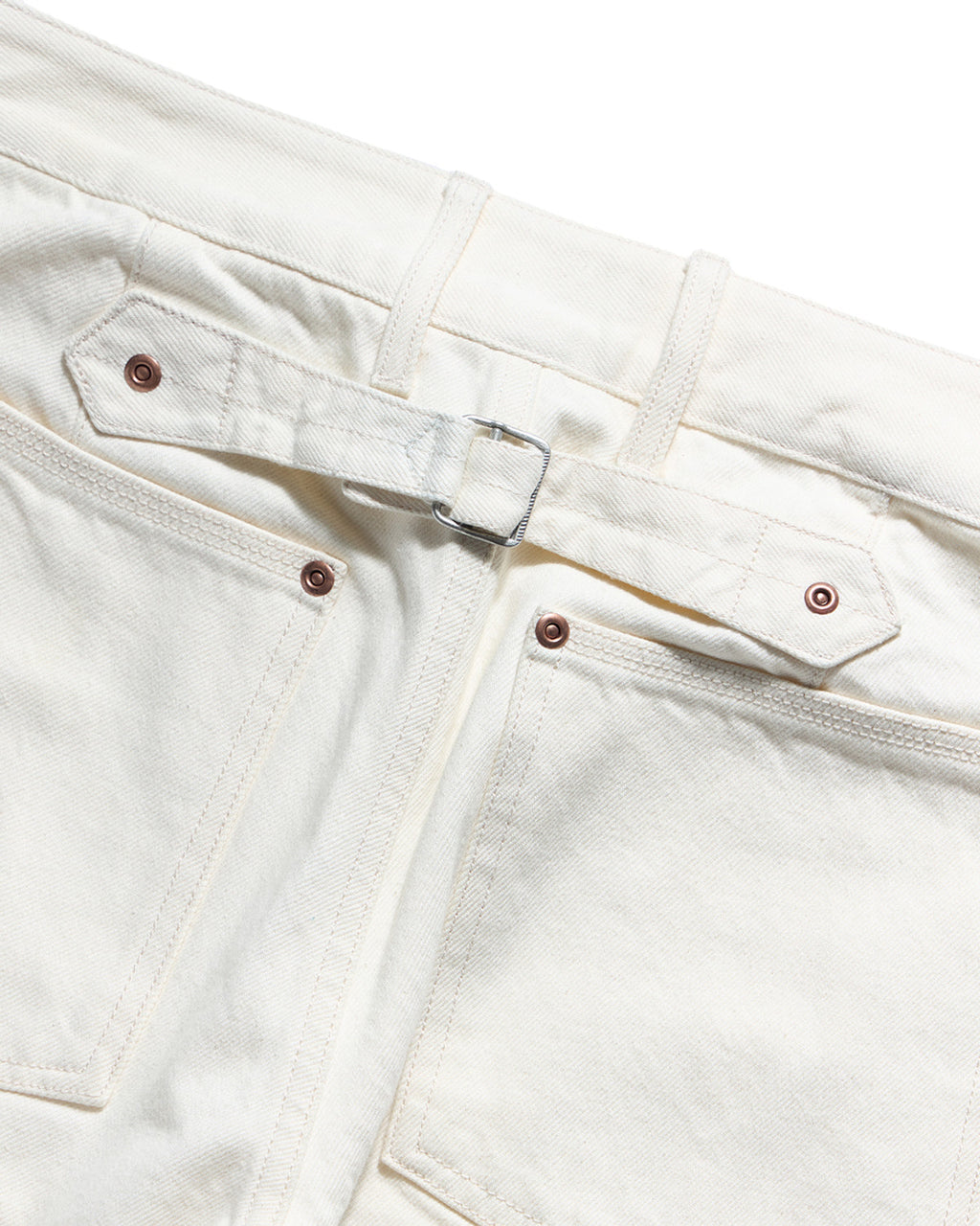 Eastlogue - Cinch Back M-35 Pants (Ecru) product image 6 | TRAB K-Fashion Australia