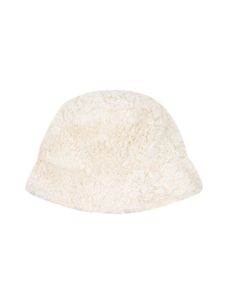 Margarin Fingers - Furry Bucket Hat (Cream) product image 2 | TRAB K-Fashion Australia