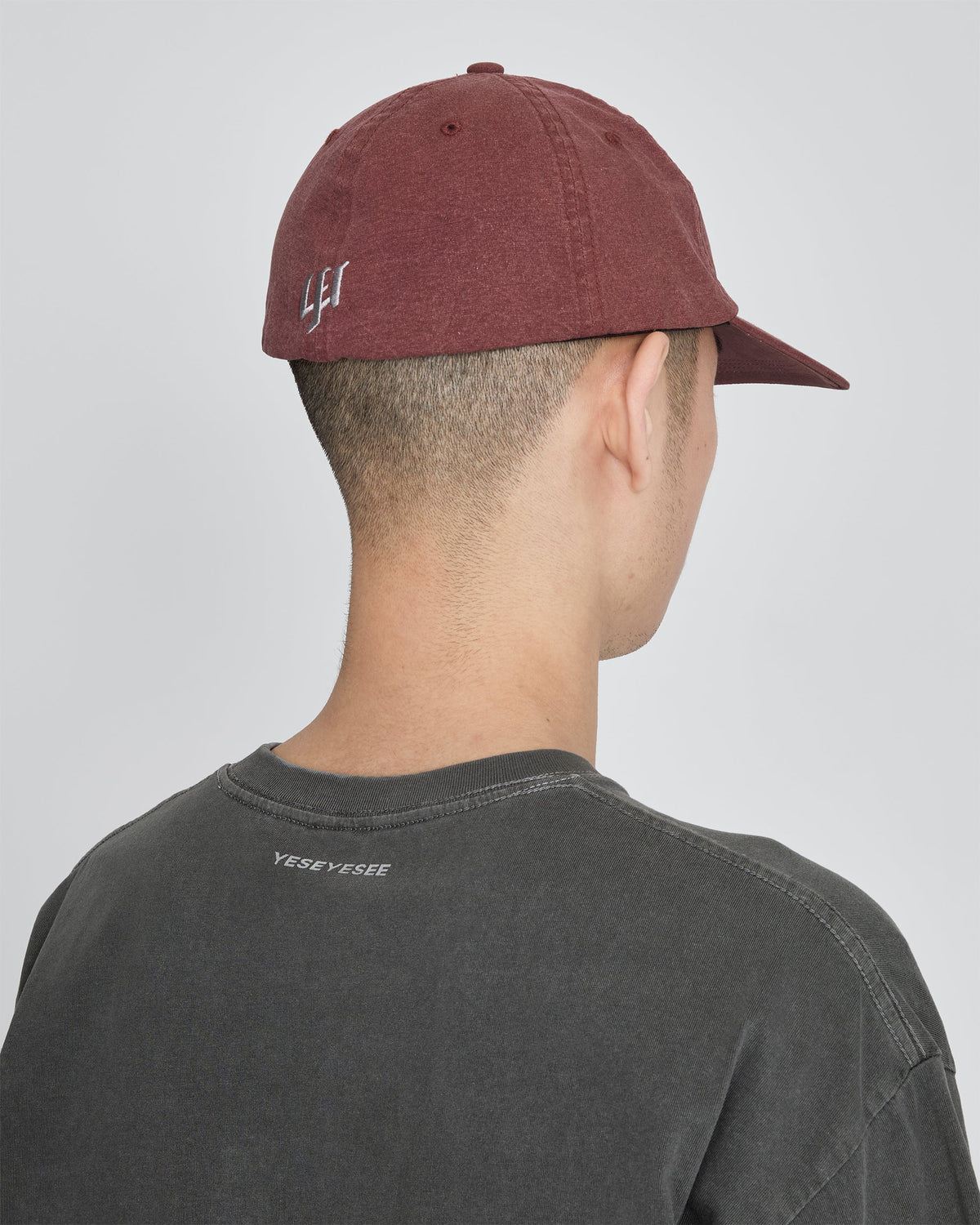 yeseyesee - Fish Born Flexible Cap (Wine) product image 6 | TRAB K-Fashion Australia