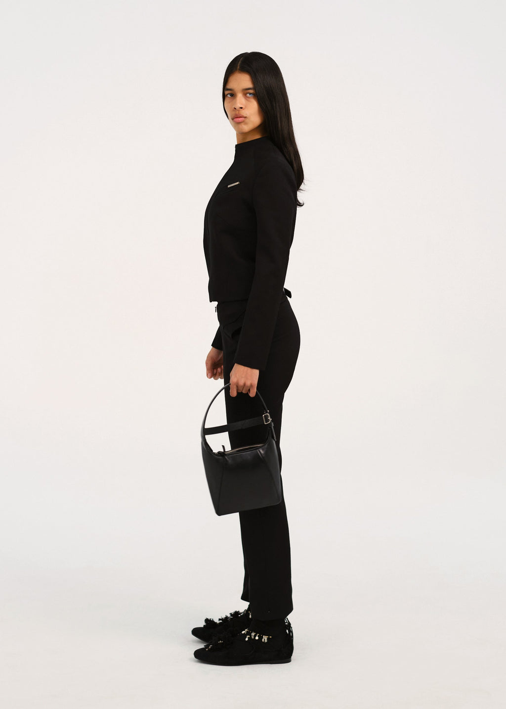 Hyein Seo - Zip Jacket (Black) product image 2 | TRAB K-Fashion Australia