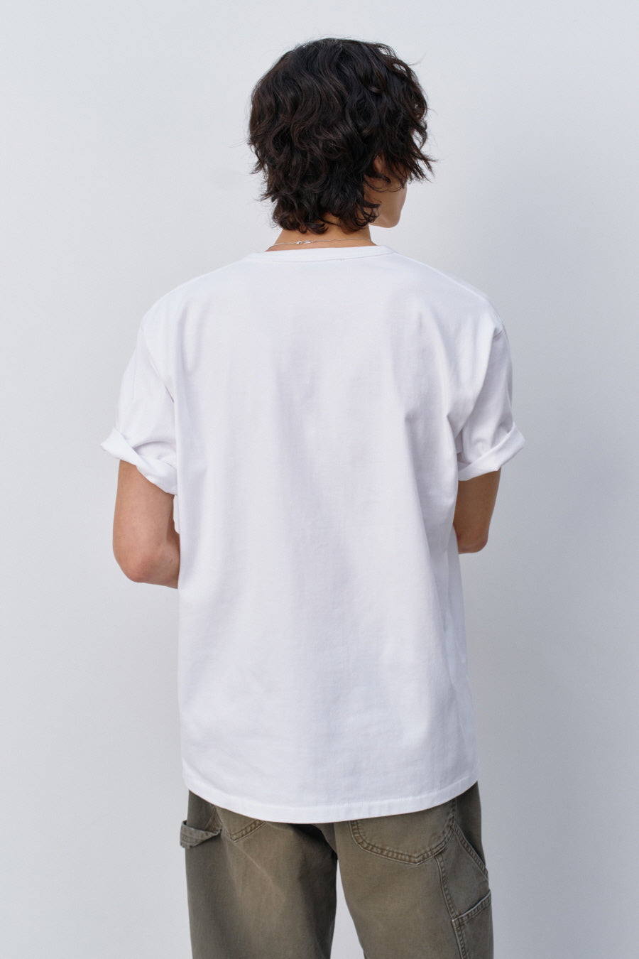 Insilence - Western Boots Graphic T-shirt (White) product image 5 | TRAB K-Fashion Australia