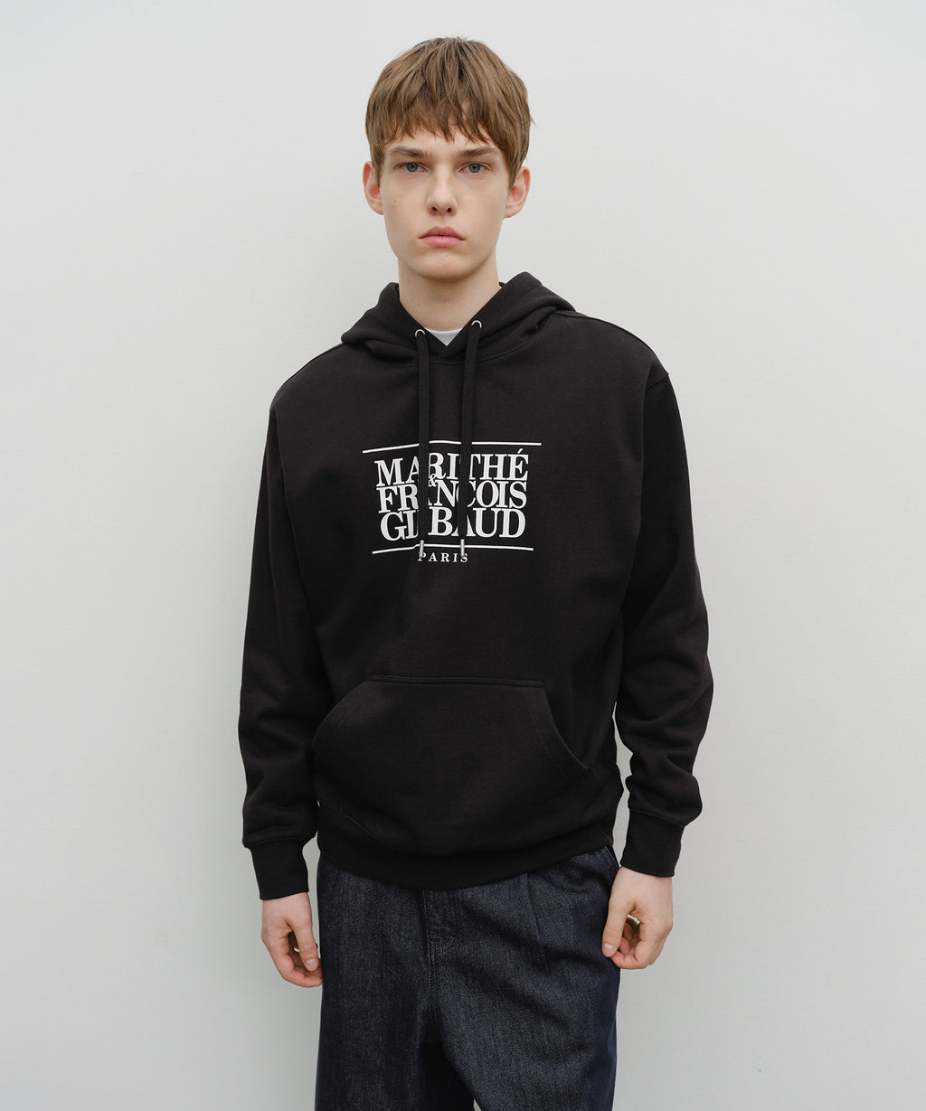 Marithe & Francois Girbaud - Classic Logo Hoodie (Black) product image 1 | TRAB K-Fashion Australia