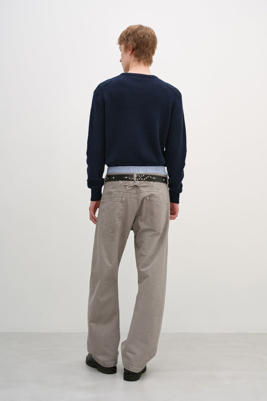 Insilence - Engineer Fit Denim Pants (Beige) product image 8 | TRAB K-Fashion Australia